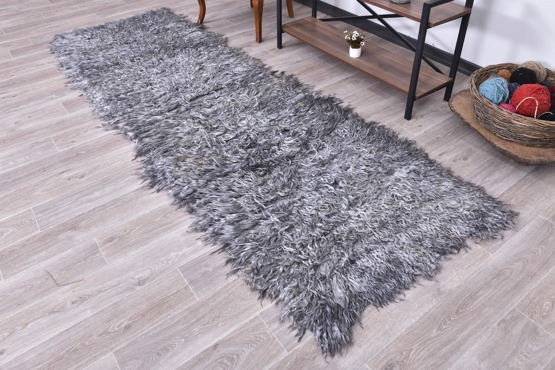 2'10'' x 9'8'' Tulu Filikli Kilim Rug - 240408 - 4