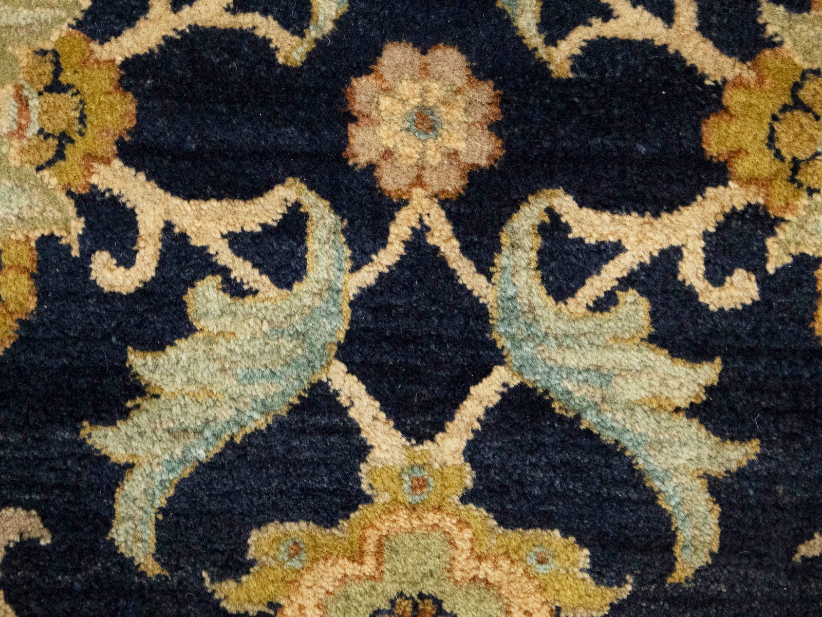 Muted Floral Classic 8X10 Agra Jaipur Oriental Rug - 13