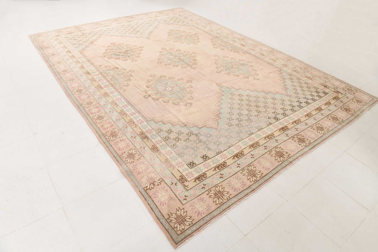 9'2'' x 12'7'' Turkish Handmade Kilim Rug - 24008 - 3