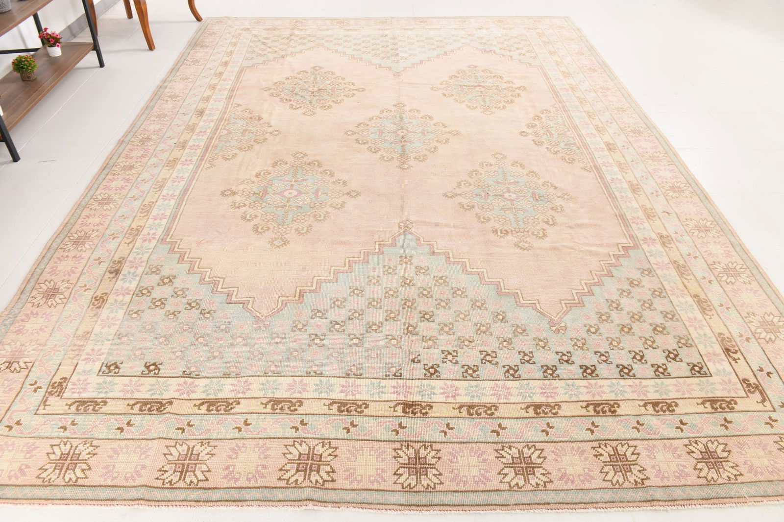 9'2'' x 12'7'' Turkish Handmade Kilim Rug - 24008 - 7