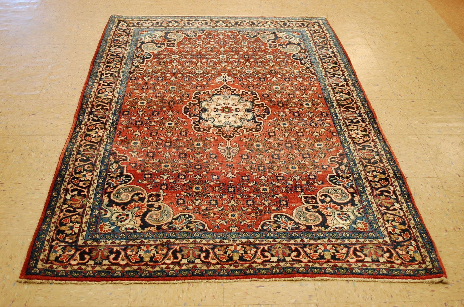 Persian BIJAR RUG 4'10" x 7' (1 of 10)
