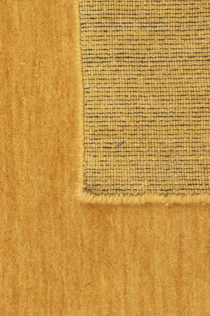 Golden Peach Tribal 6X6 Gabbeh Modern Square Rug - 8