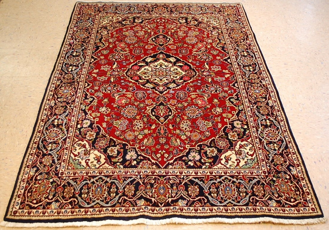 Persain KASHAN RUG 4.6x6.6 (1 of 11)