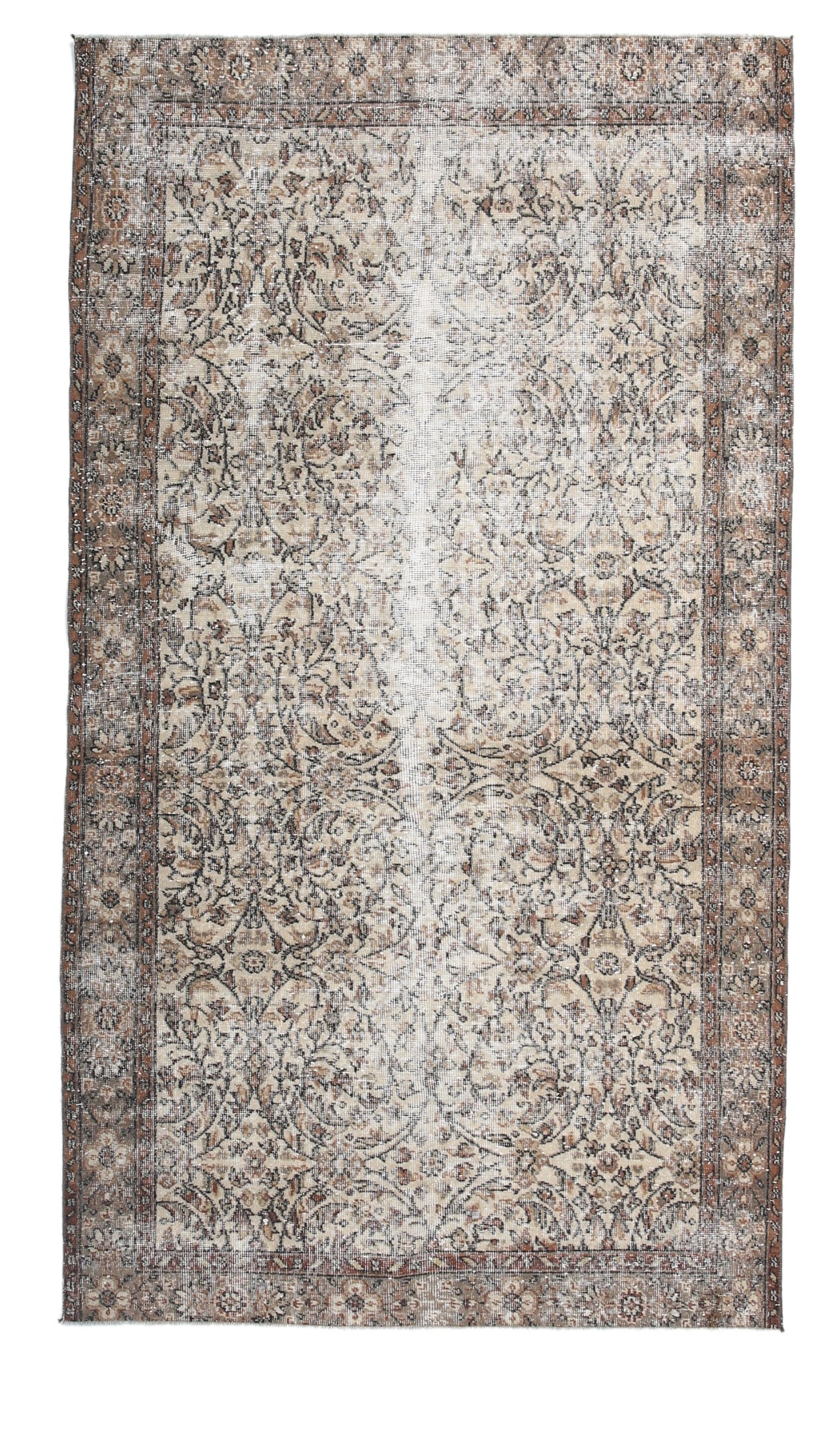 4'10'' x 8'6'' Turkish Handmade Kilim Rug - 24530