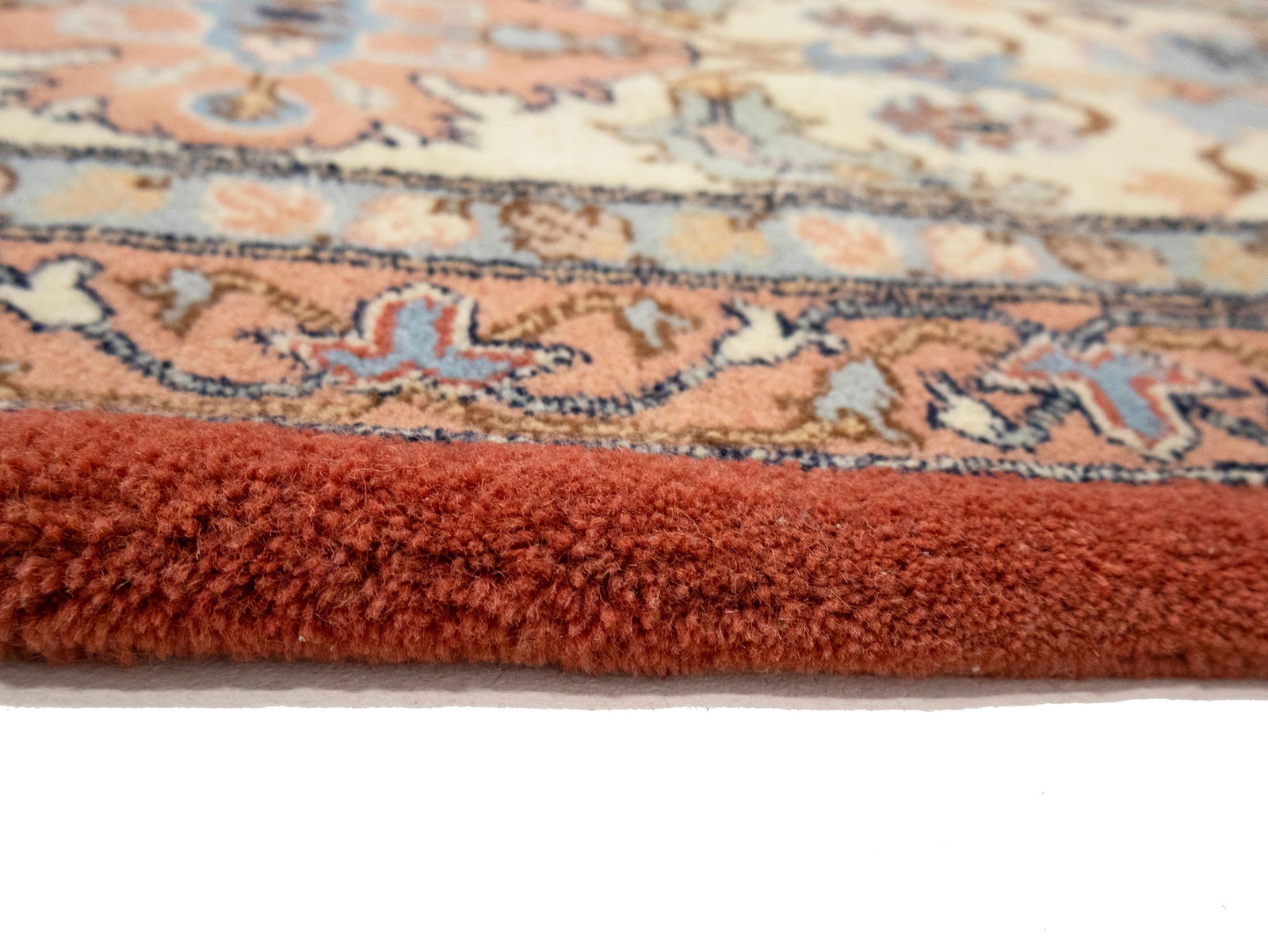 Floral Red 11X16 Indo Heriz Oriental Rug - 10