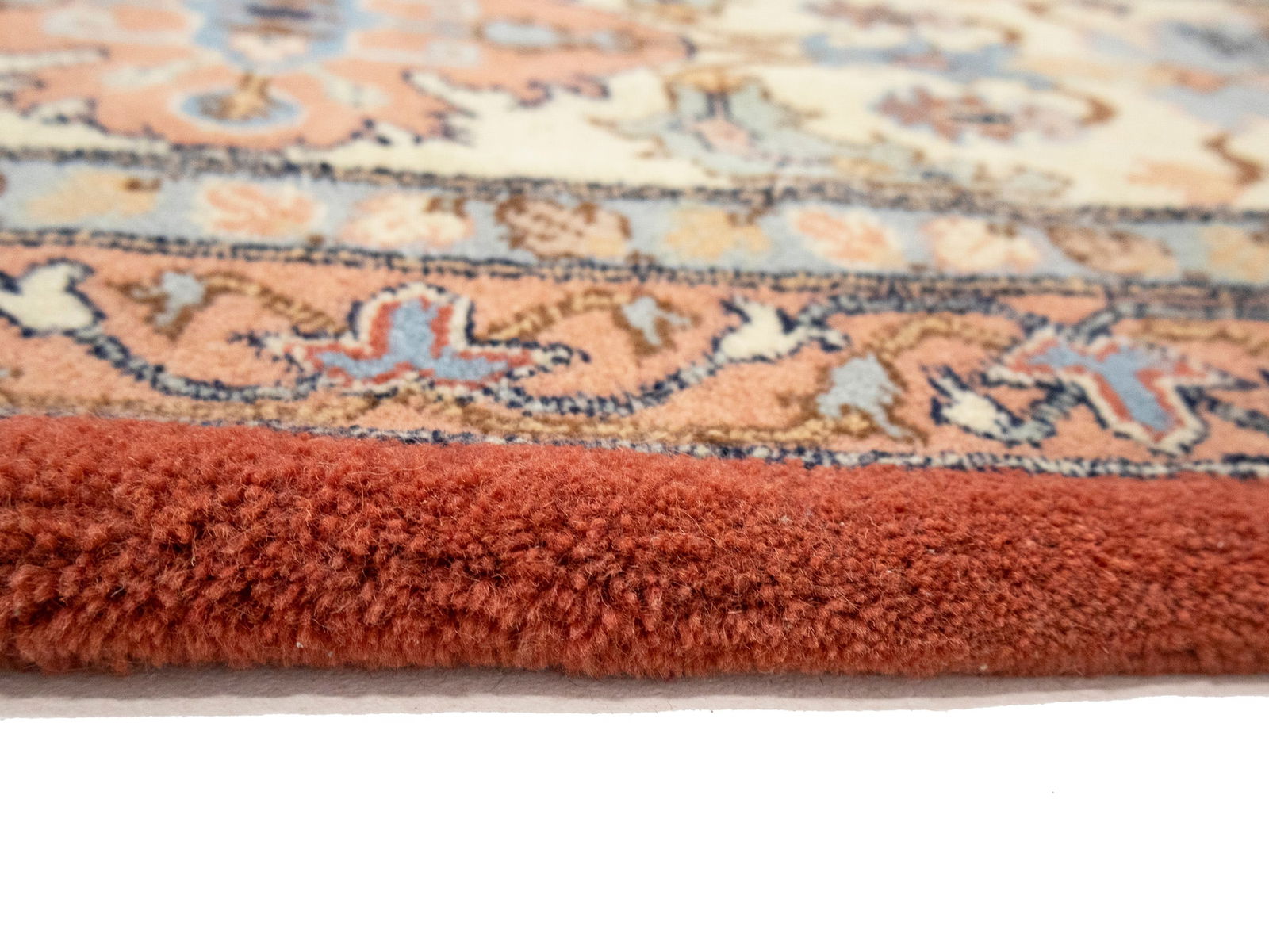 Floral Red 11X16 Indo Heriz Oriental Rug - 11