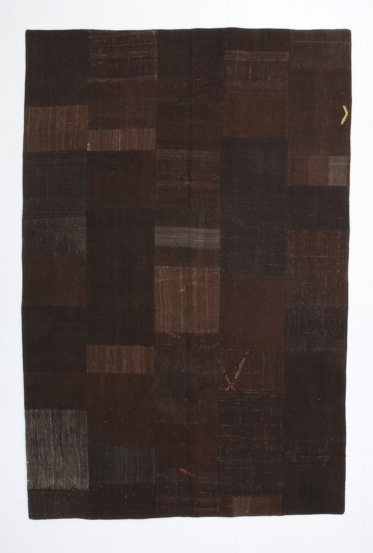 6'5'' x 9'8'' Turkish Flatweave Kilim Rug - 60724