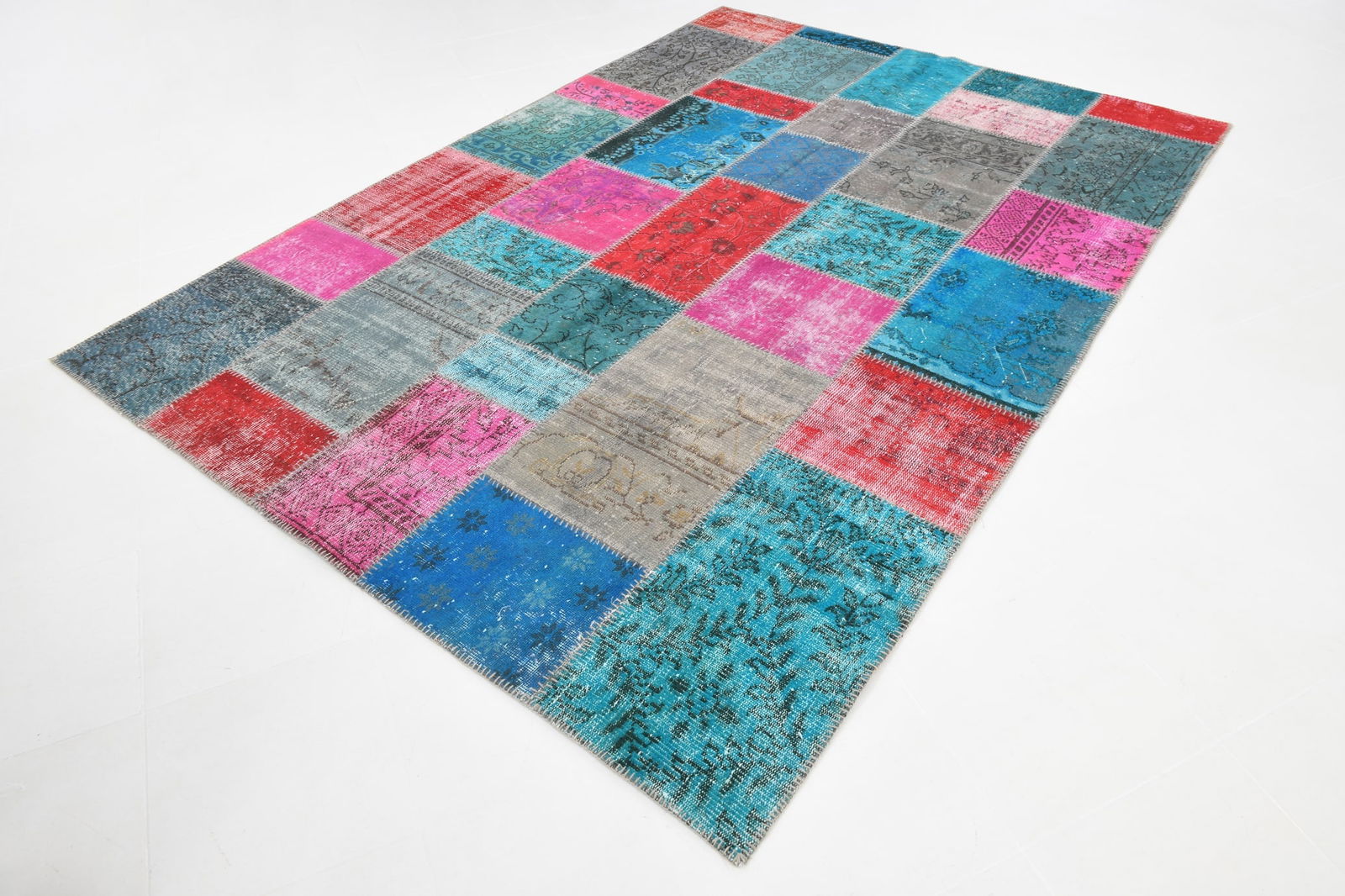 6'11'' x 9'11'' Turkish Handmade Kilim Rug - 142 - 3