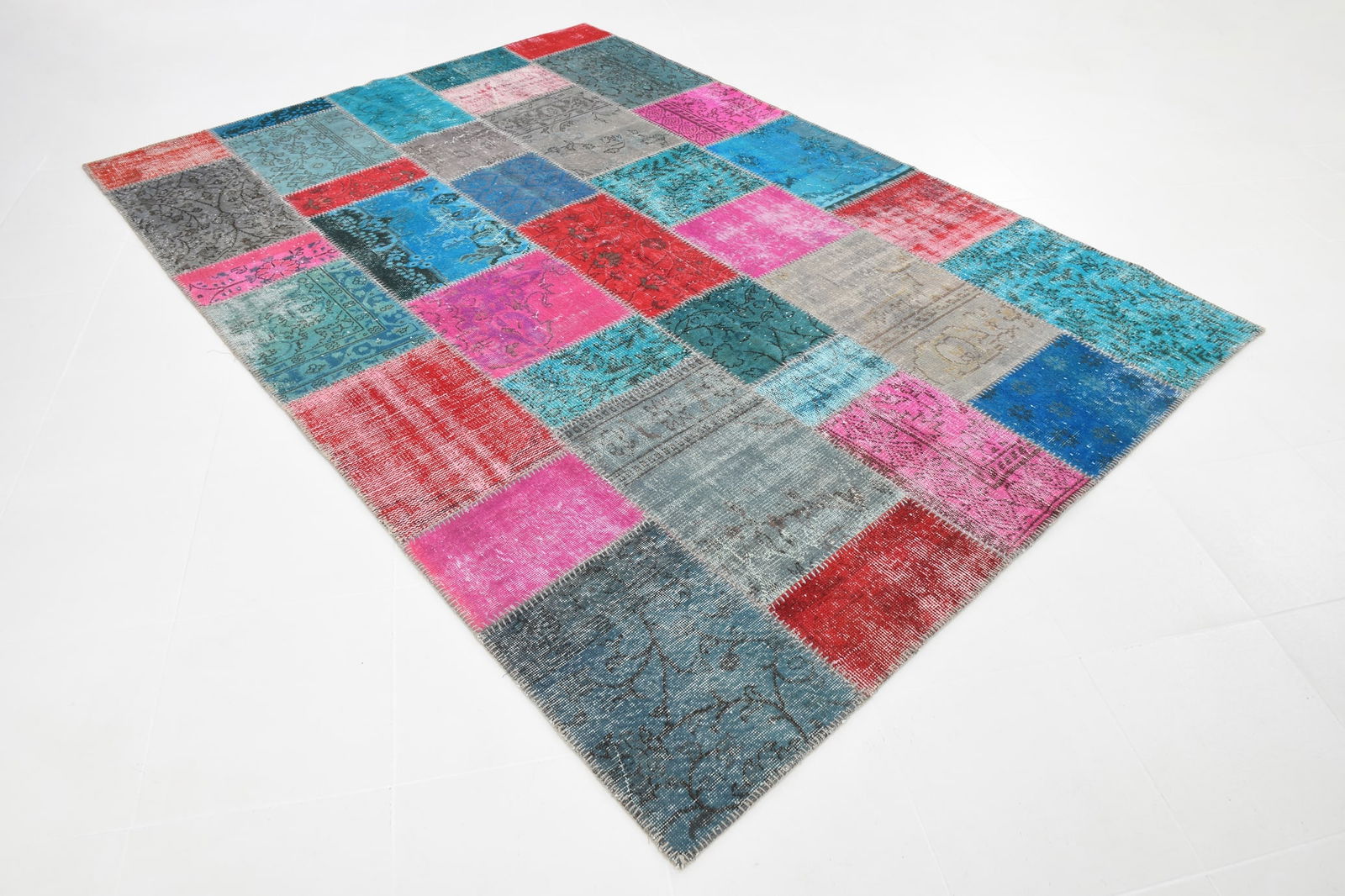 6'11'' x 9'11'' Turkish Handmade Kilim Rug - 142 - 4