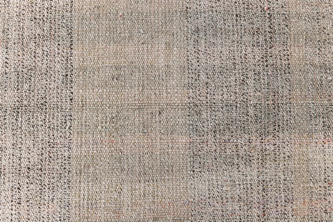 2'2'' x 7'3'' Turkish Hemp Patchwork Rug - 241055 - 5