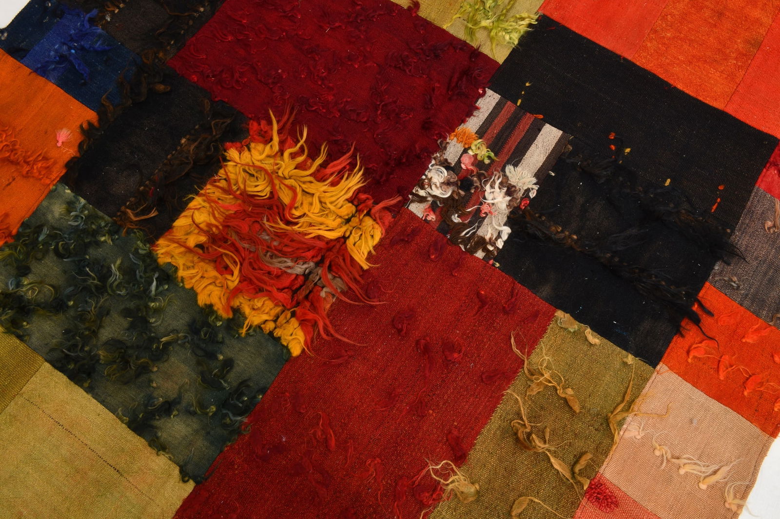 5'6'' x 7'6'' Tulu Filikli Kilim Rug - 70218 - 9