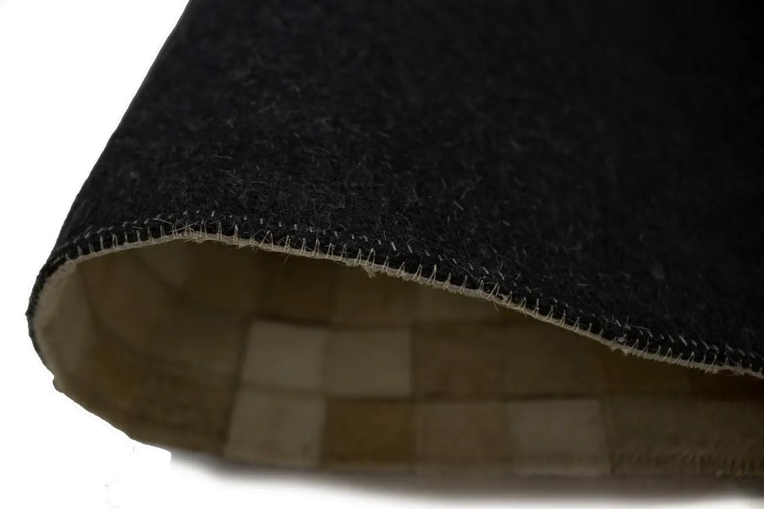 Multicolored Cowhide 5X8 Modern Leather Rug - 11