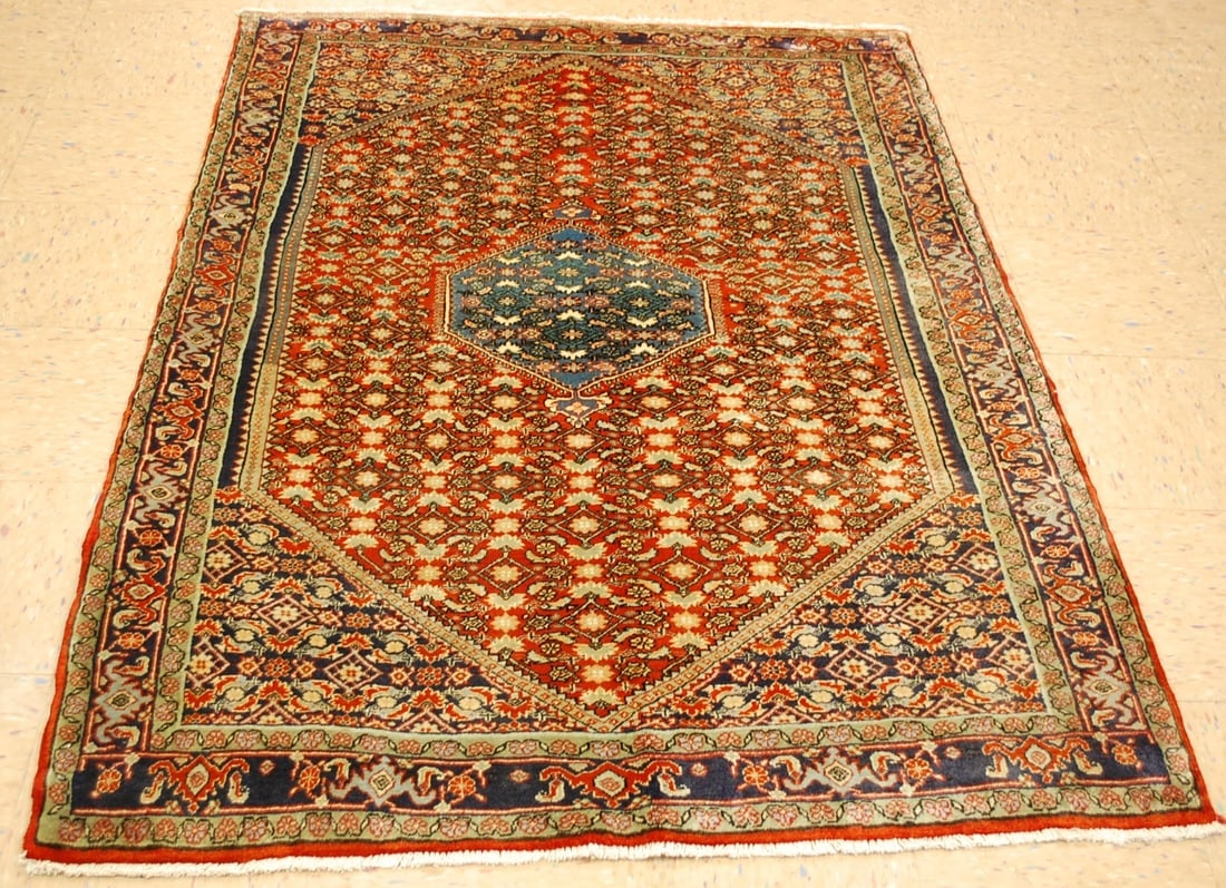 PERSIAN BIJAR RUG 4x5.9 (1 of 10)