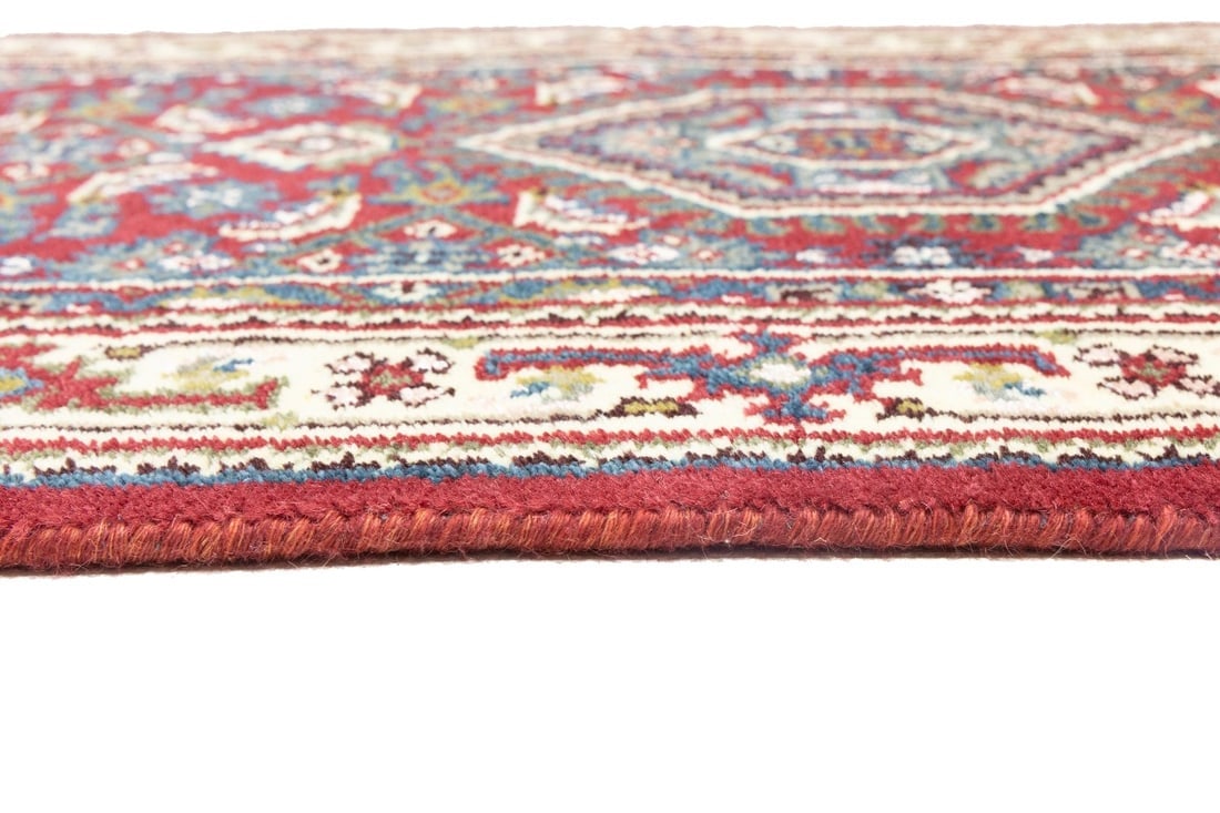 Red Floral Tribal 3X10 Indo-Bidjar Oriental Runner Rug - 13