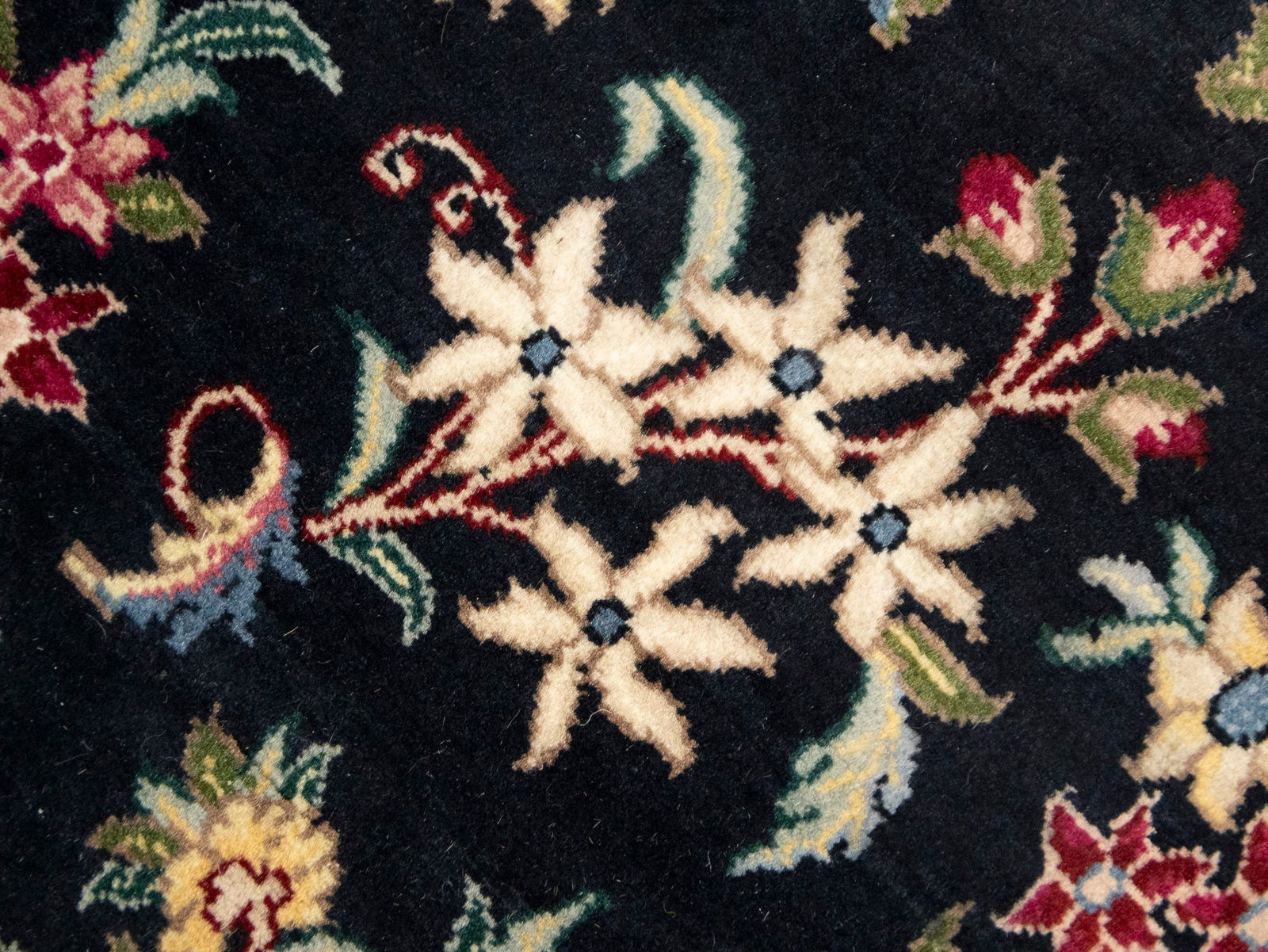 Charcoal Floral Classic 6X10 Royal Tabriz Oriental Rug - 12