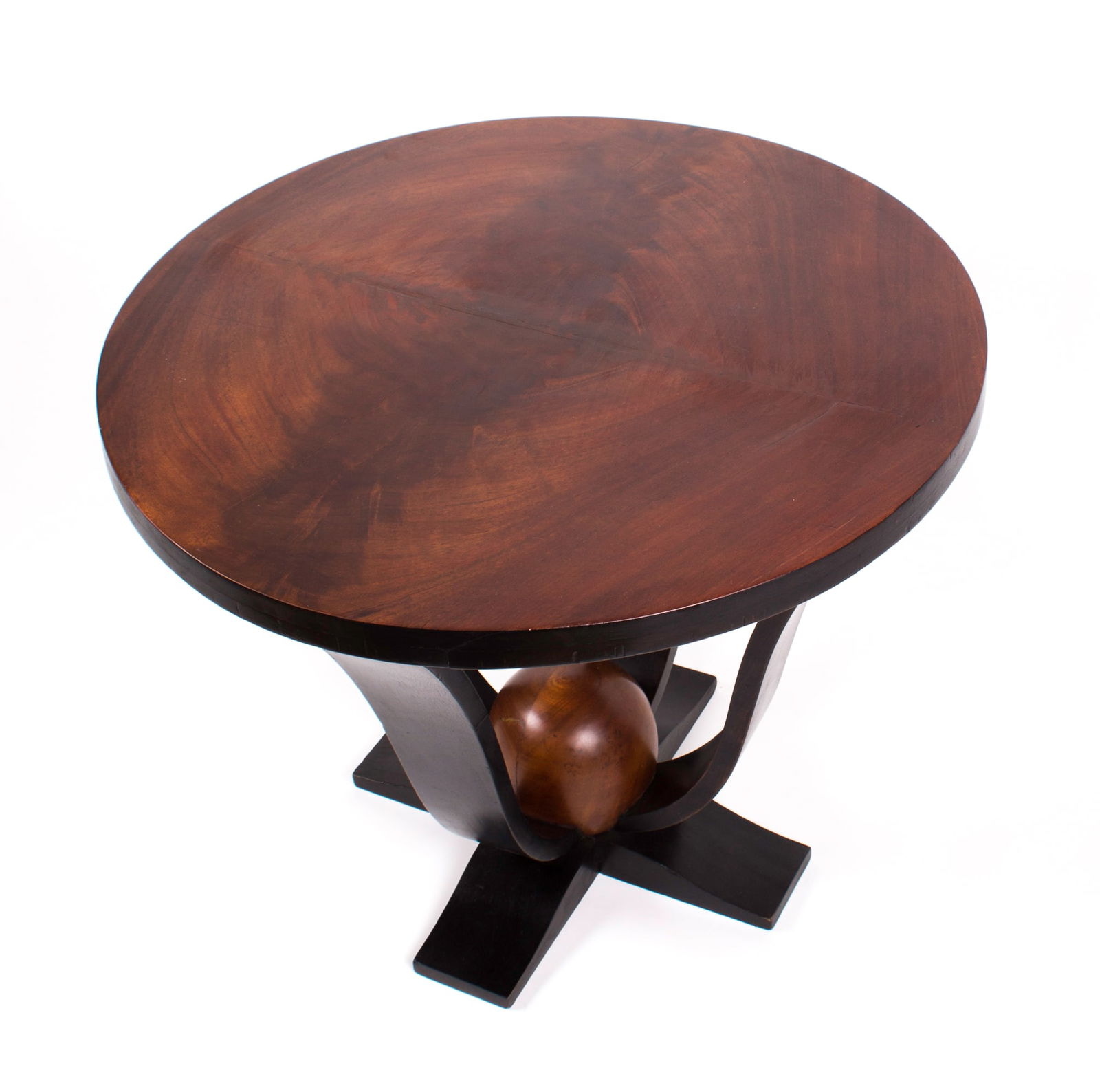 FRENCH ART DECO SIDETABLE DOMINIQUE with ball insert - 6