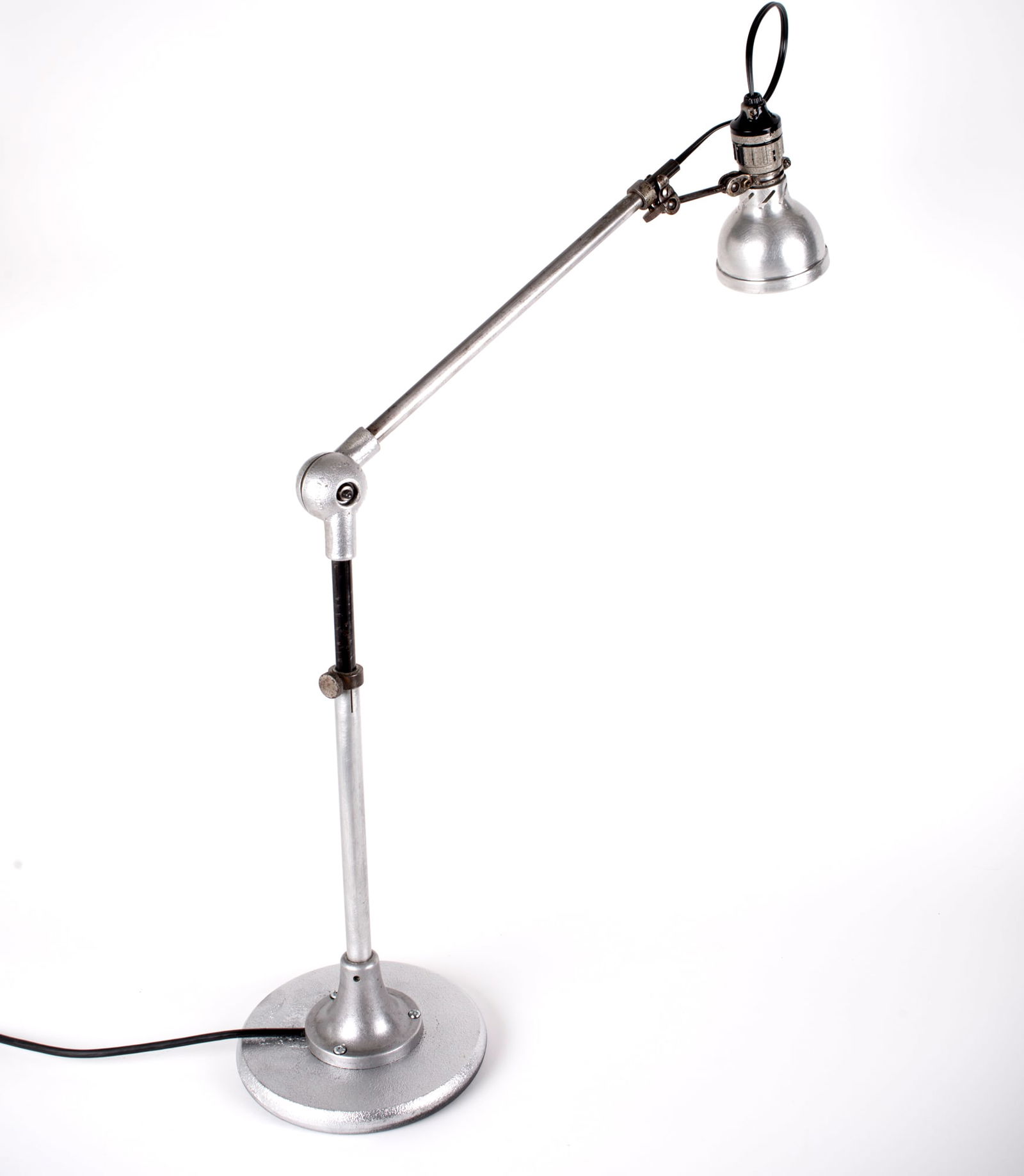 French industrial modernist task lamp Lumina mounted on a base - 5