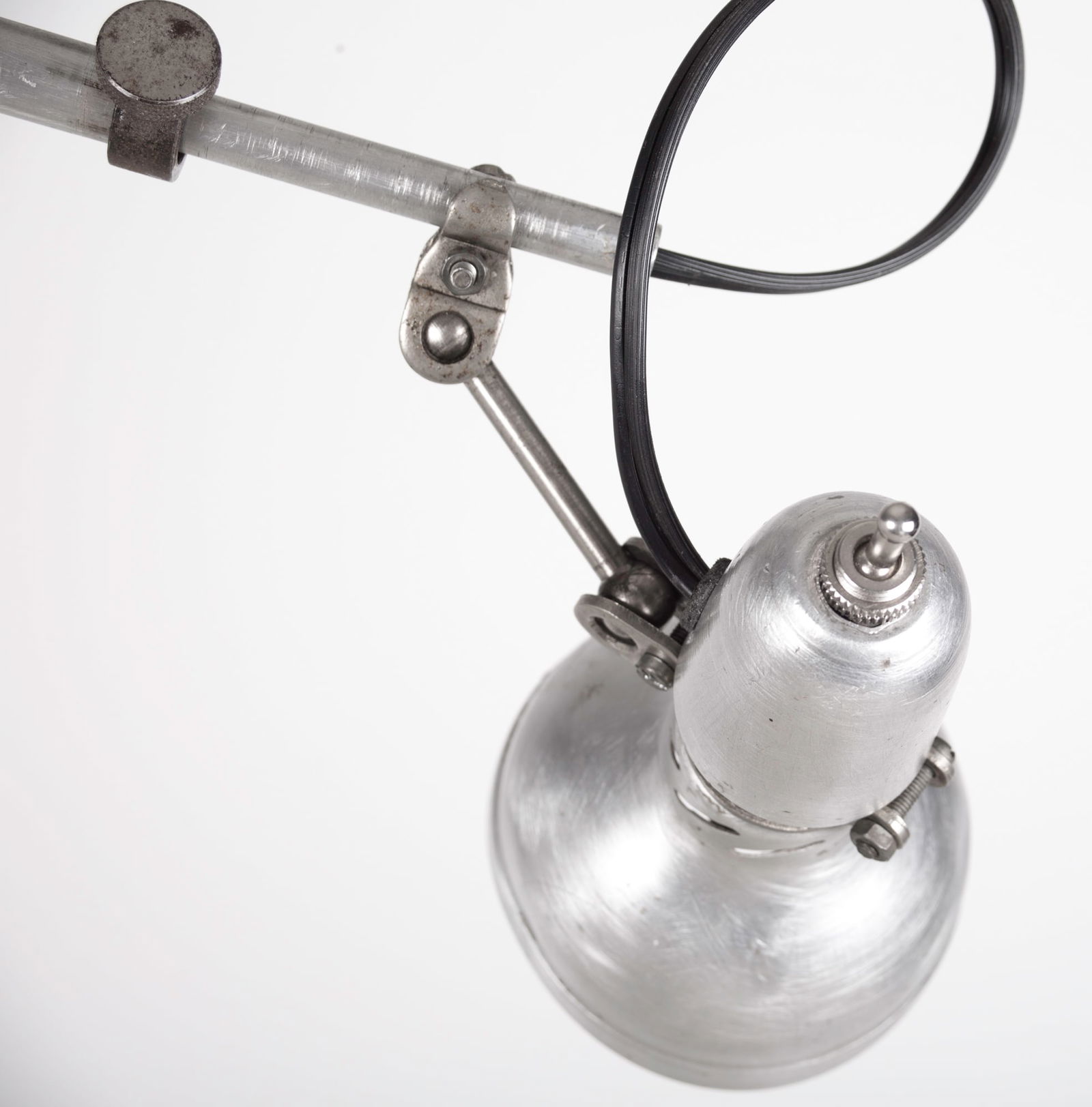 FRENCH INDUSTRIAL MODERNIST TASK LAMP LUMINA clamp - 5