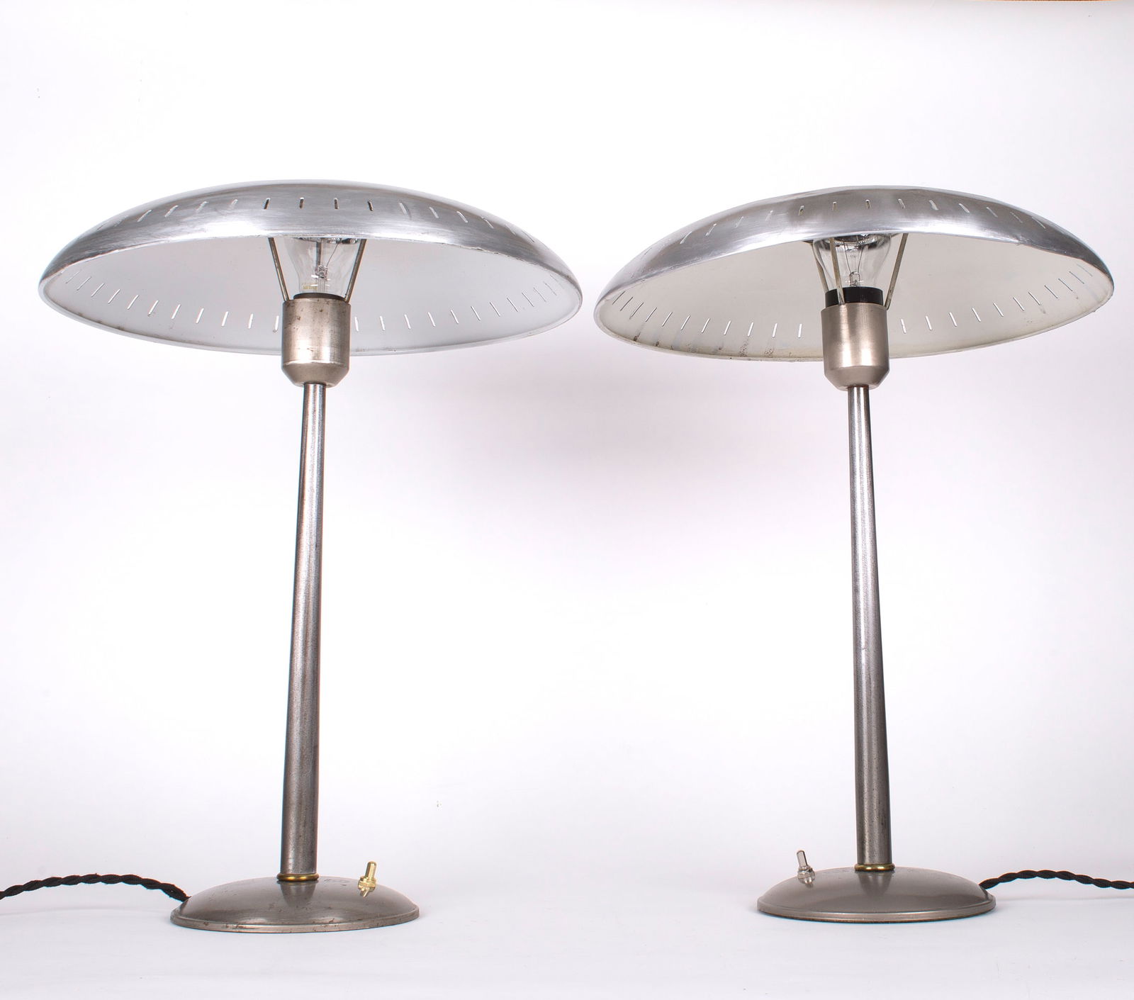 Pair of 1950's Philips Desk Lamp designed by Louis Kalff Senior - 5