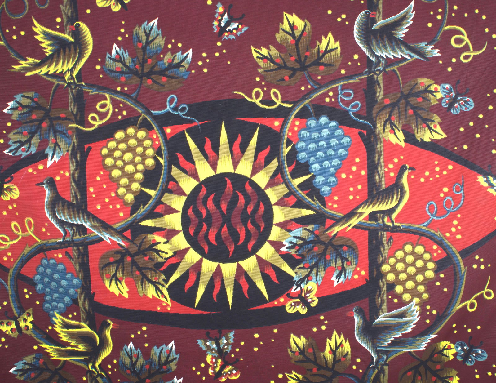 FRENCH TAPESTRY JEAN PICART LEDOUX MODERNIST AUBUSSON - 2