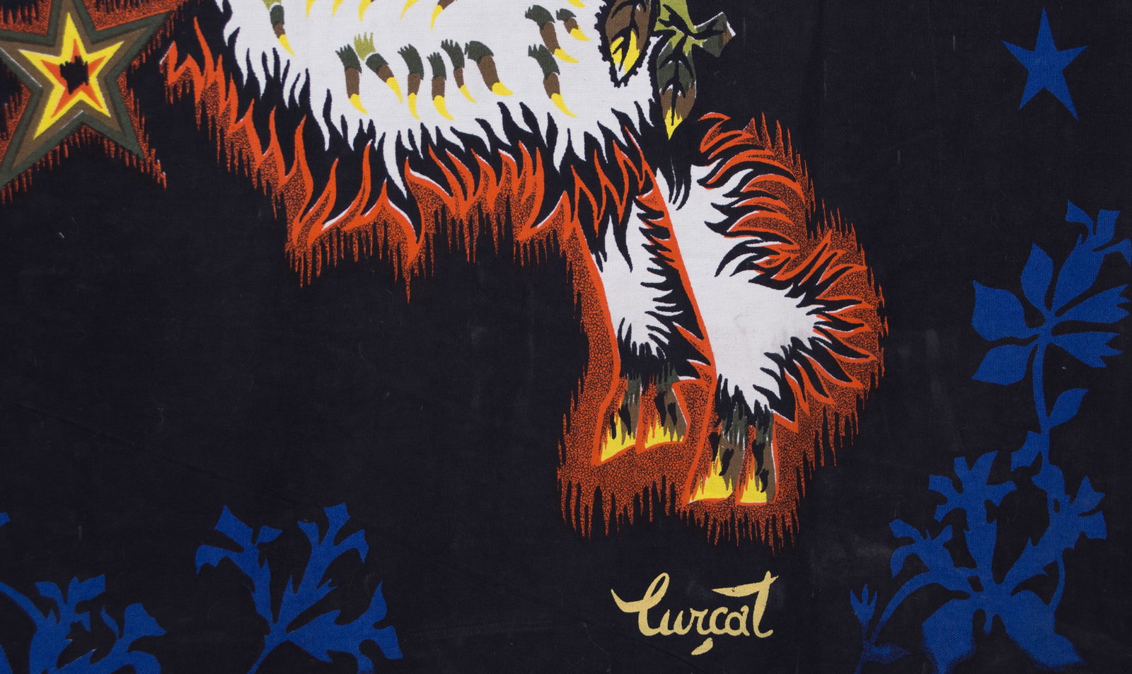 FRENCH TAPESTRY JEAN LURCAT "les Etoiles " Edition Corot - 3