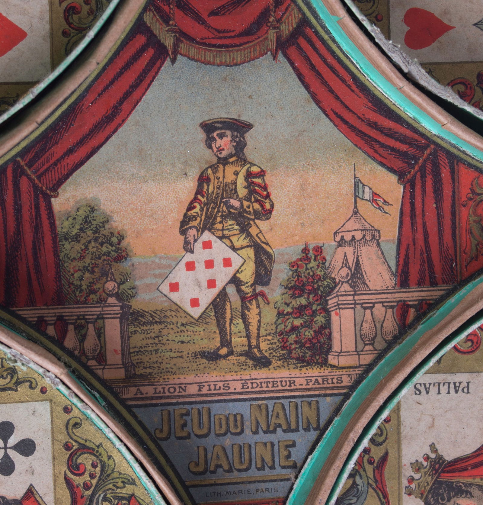 French board game Nain Jaune 1850/1880 French suite Tom Pouce - 3