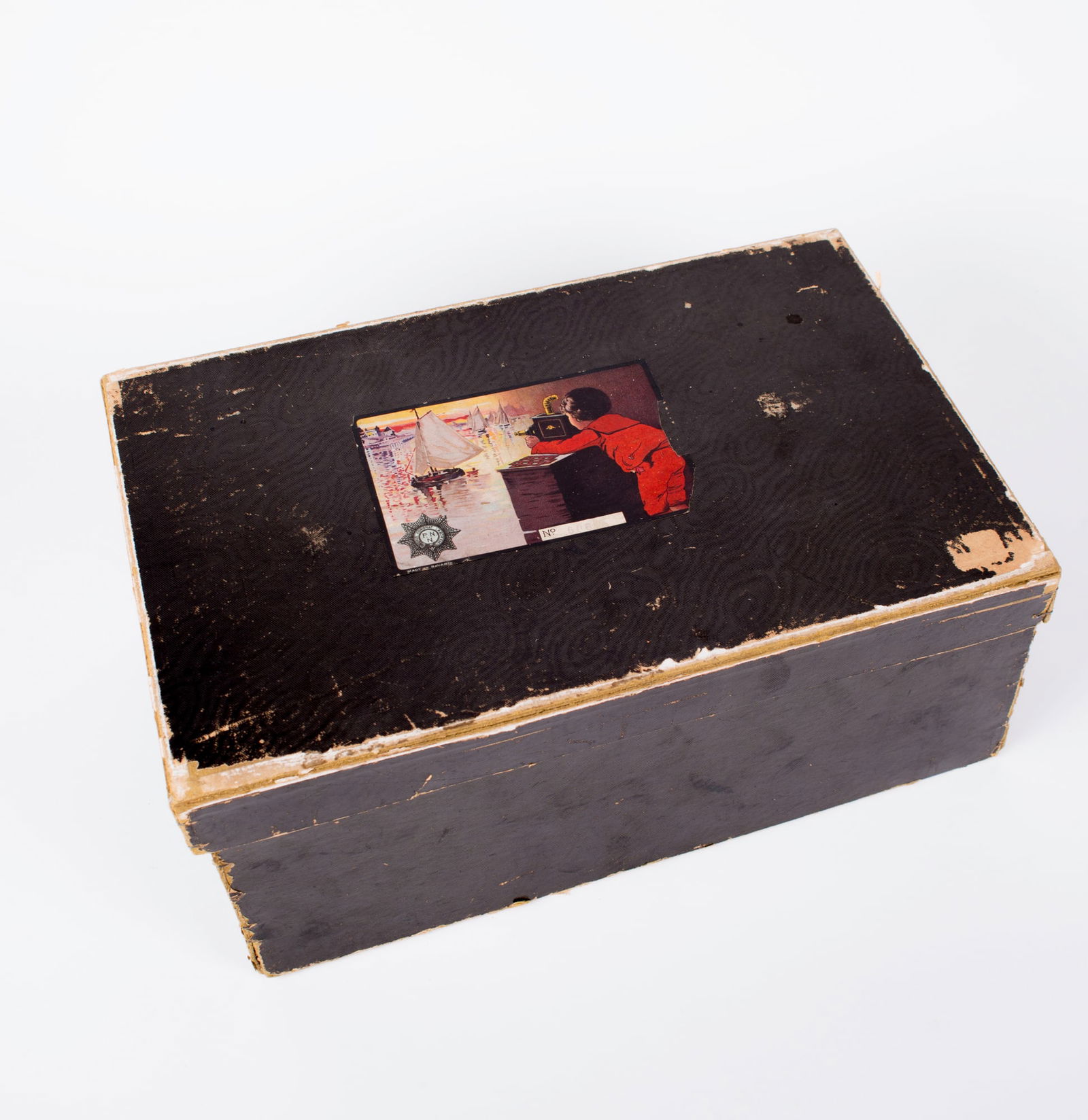 FNN Fritz Neumeyer Nuremberg magic lantern original box with slides - 2