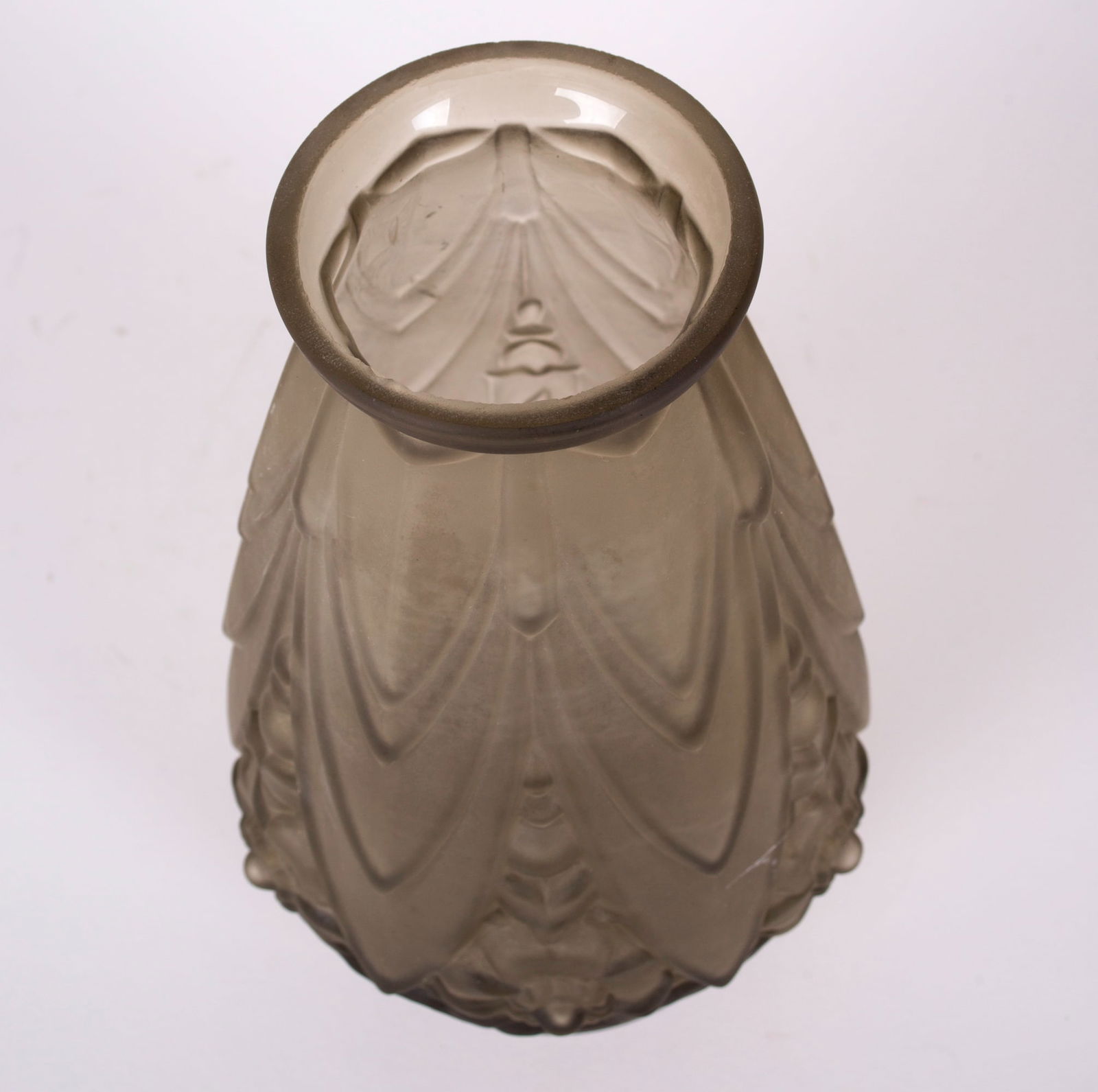 French art deco long Etaleune Vase - 3