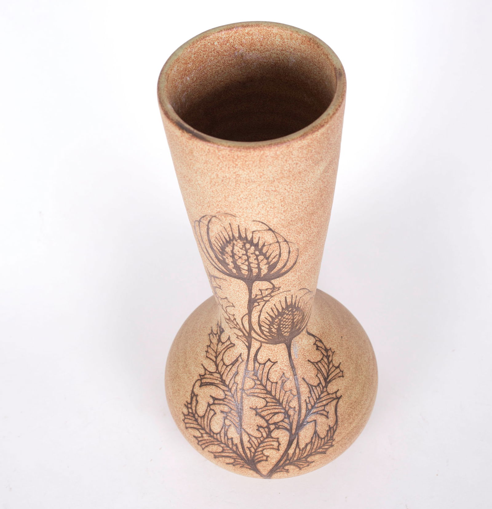 Mid-Century French Pottery Ceramic VALLAURIS KOSTANDA Table Lam - 4