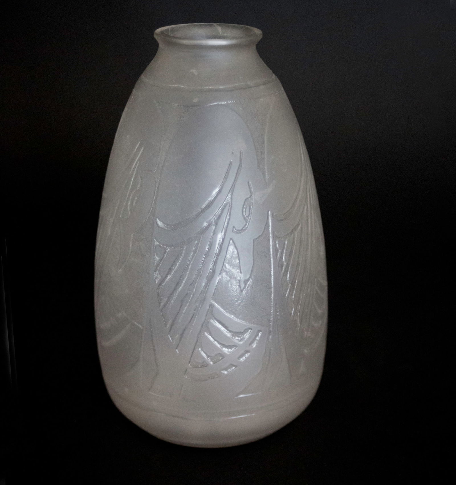 French Art deco D'Avesn vase signed - 3