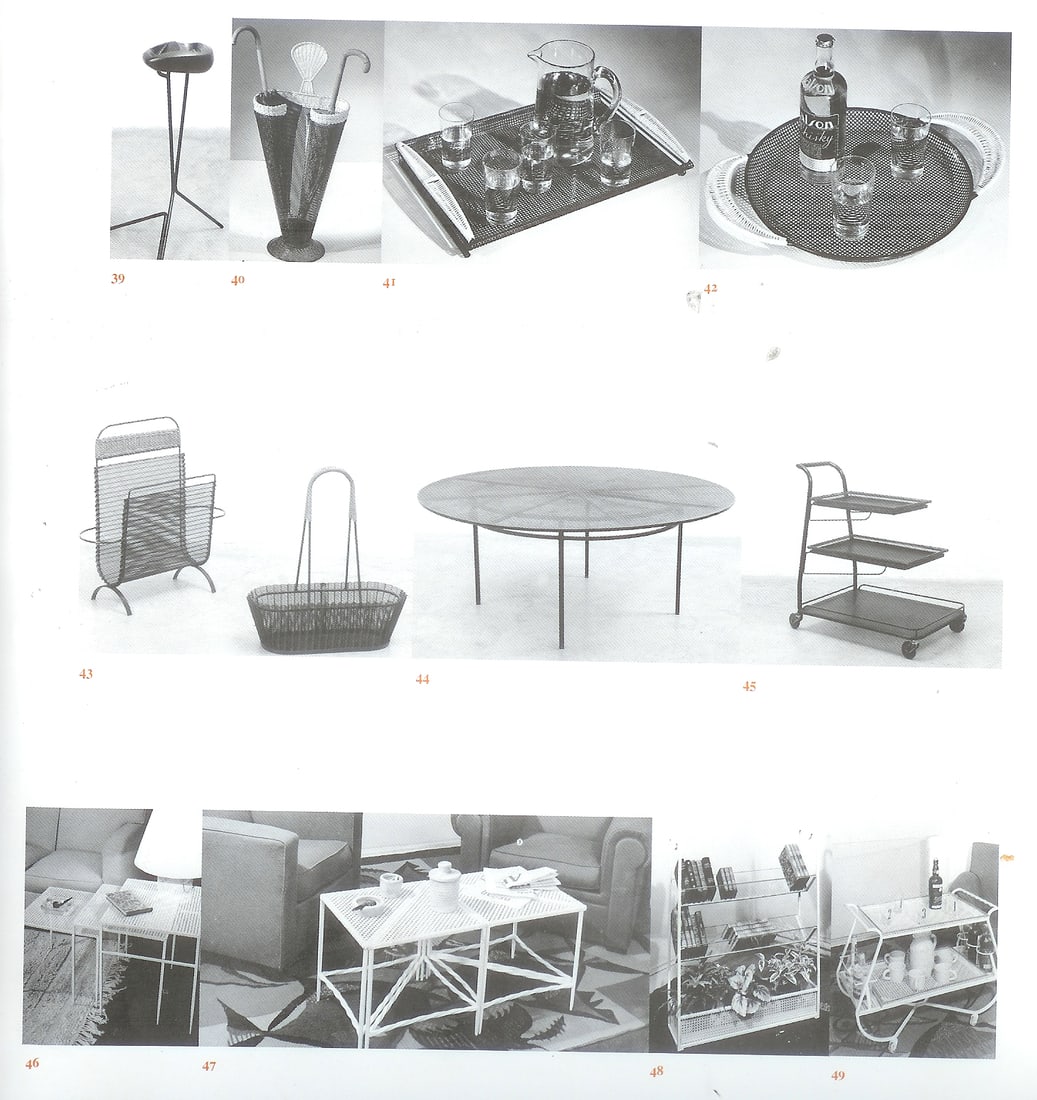 FRENCH MODERNIST serving tray MATEGOT Mid century - 5