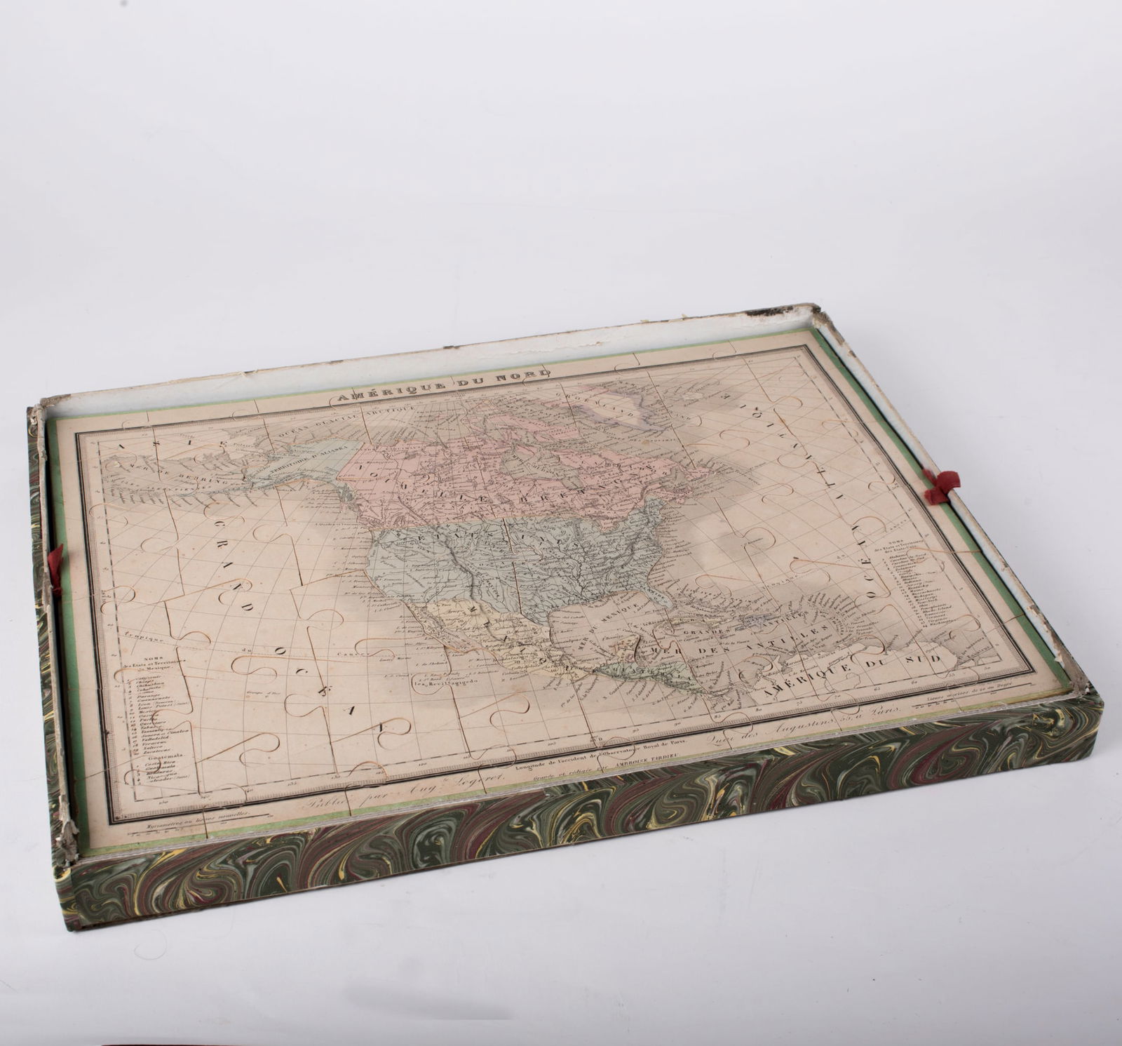 French jigsaw puzzle by Auguste Logerot full set 19th Century Fremin g: Title: French jigsaw puzzle by Auguste Logerot full set 19th Century Fremin g Description: Logerot drew inspiration from renowned cartographers such as Fremin, Dufour, Dyonnet, and Vuillemin,