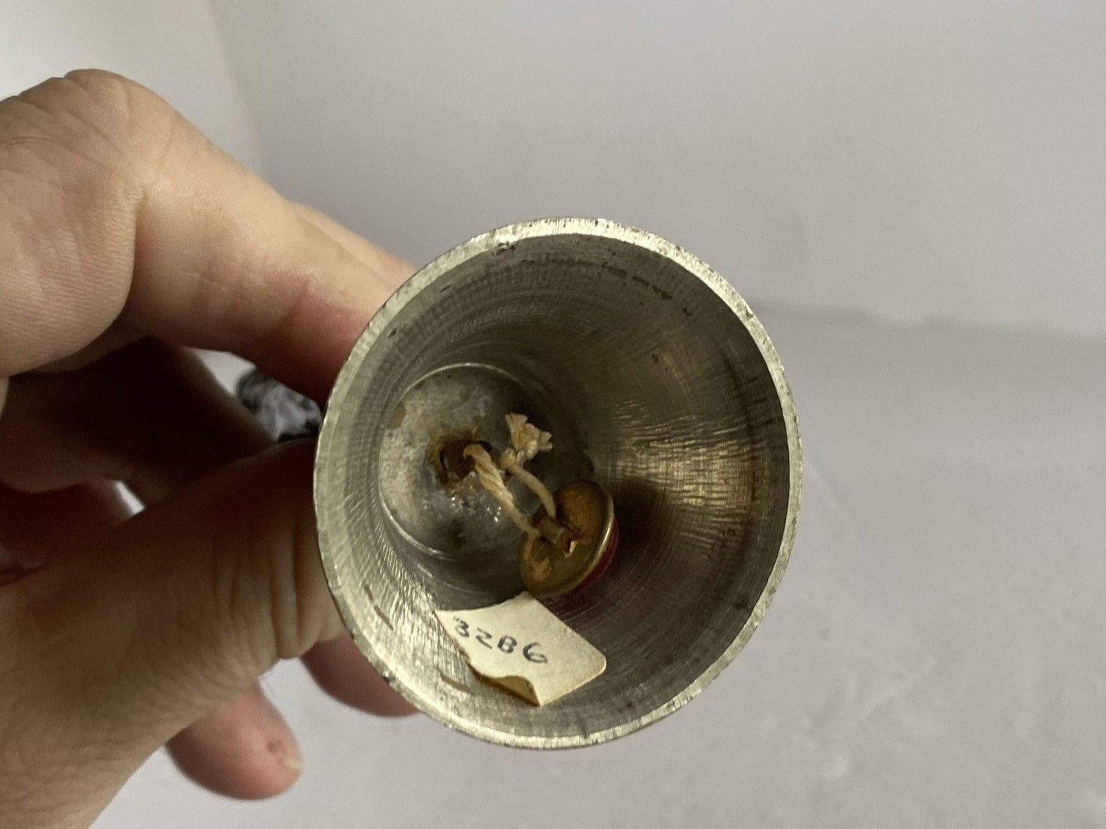 Sterling Silver Figural Female Desktop Servant Bell, Circa 1900 - 11