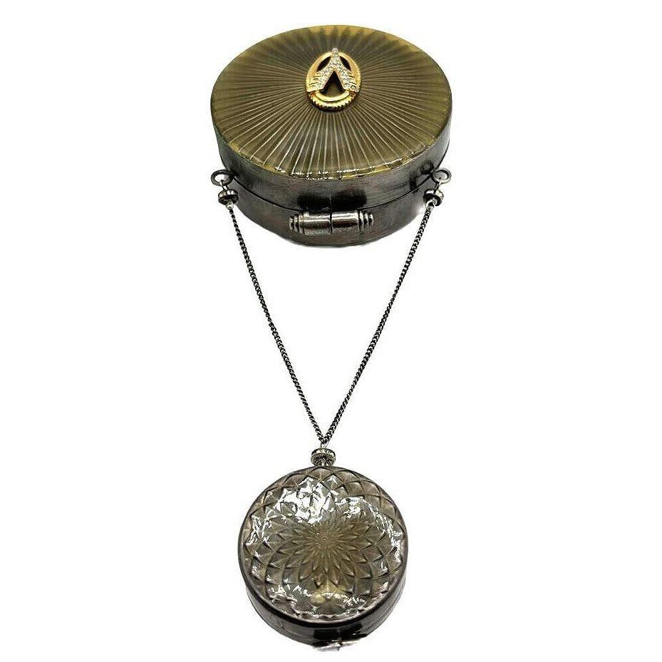 Valentino Enameled Powder & Rouge Makeup Cases w/ Gems - 17