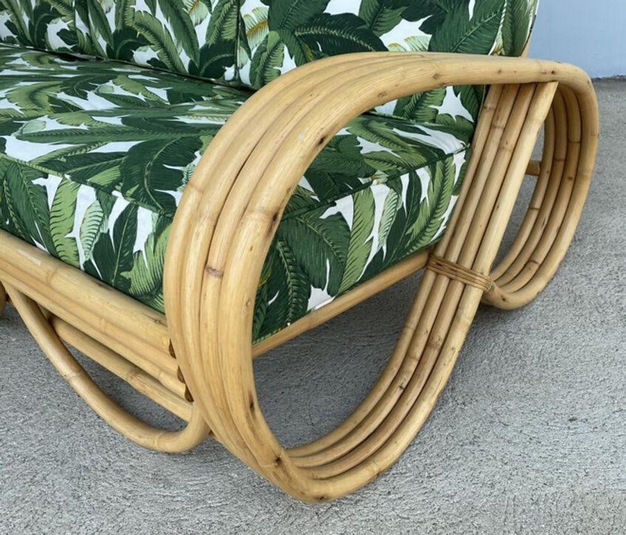 Restored Rattan 3/4 Reverse Pretzel Sofa - 16