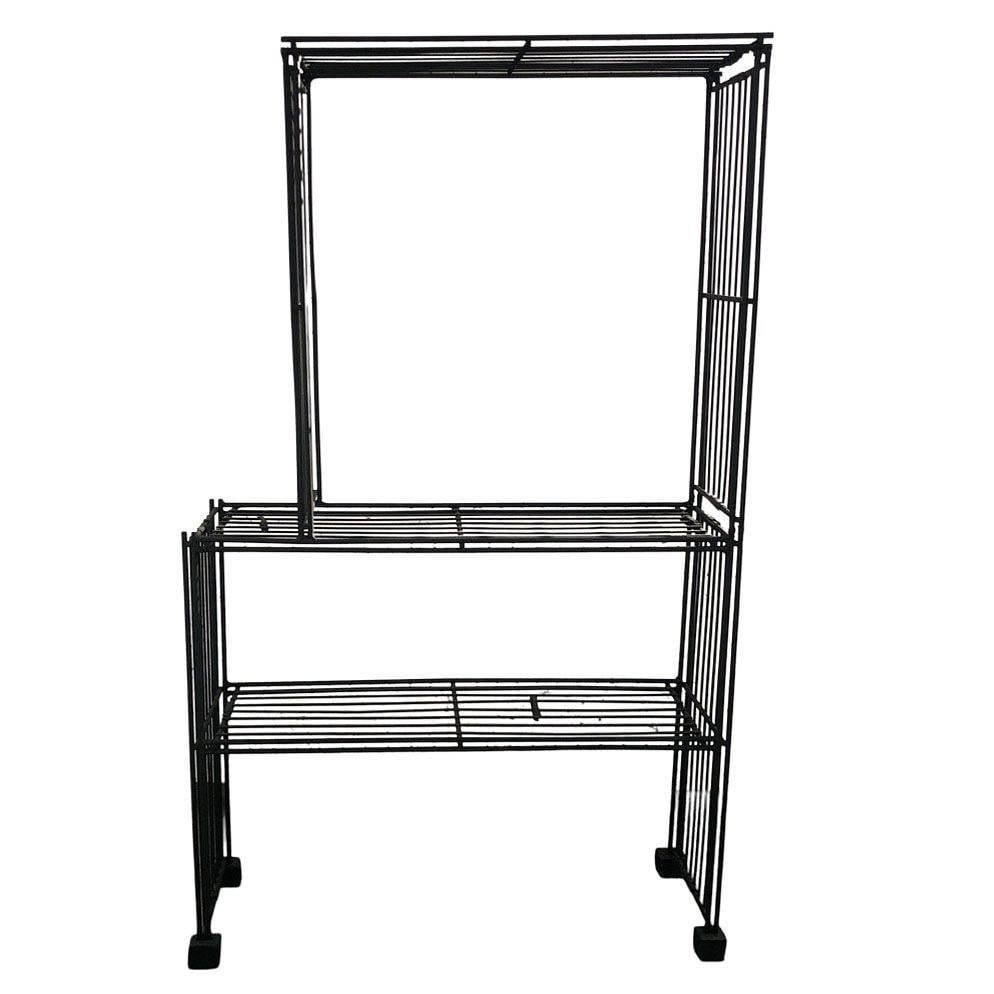 Mid-Century 3-Tier Iron Wire Art Display Shelf Bookshelf Etagere - 8