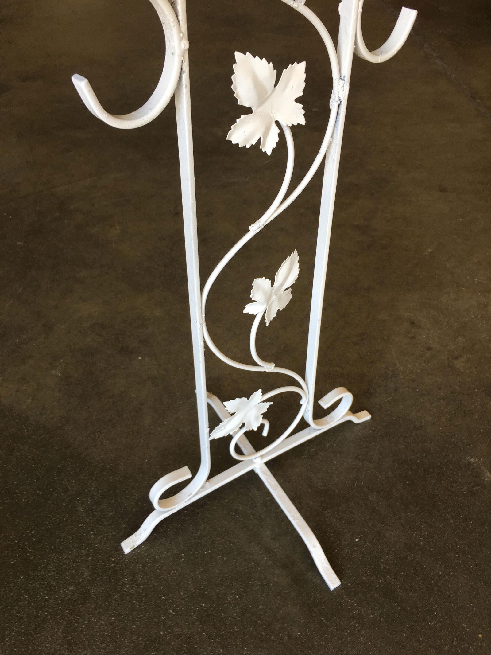 Three-Tier Outdoor/Patio Plant Stand with Scrolling Pattern - 18