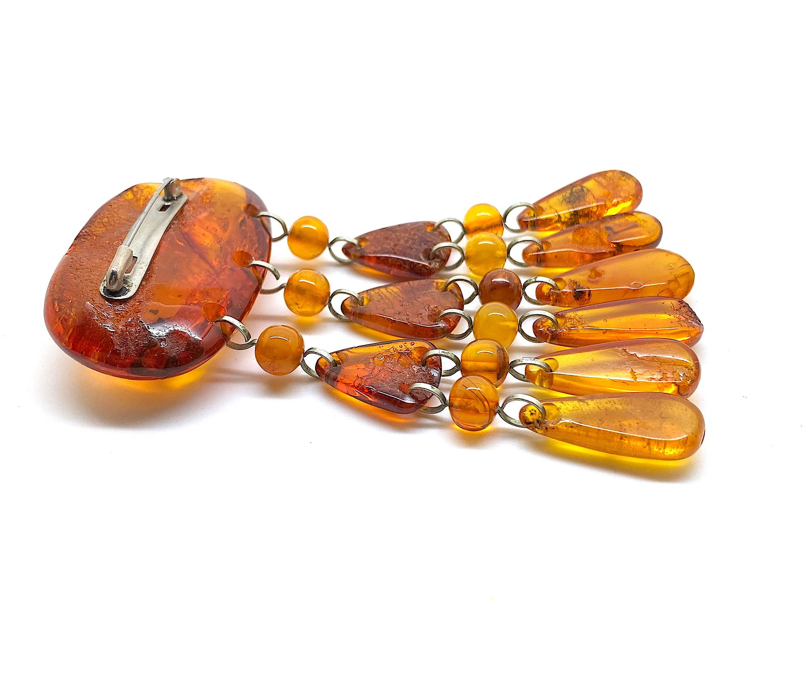 Unique and Exquisite Amber Brooch - 5