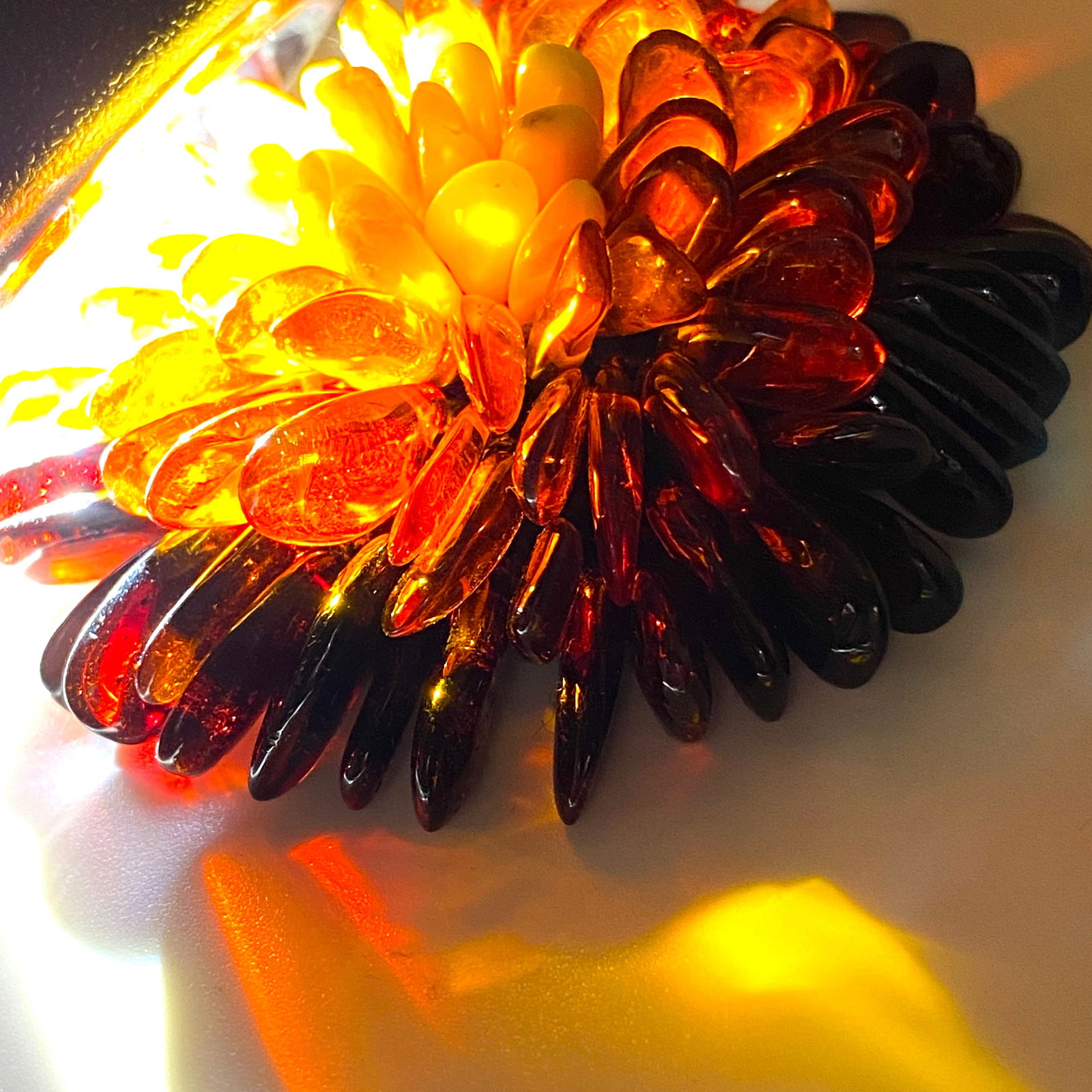 Stunning Amber Brooch - 3