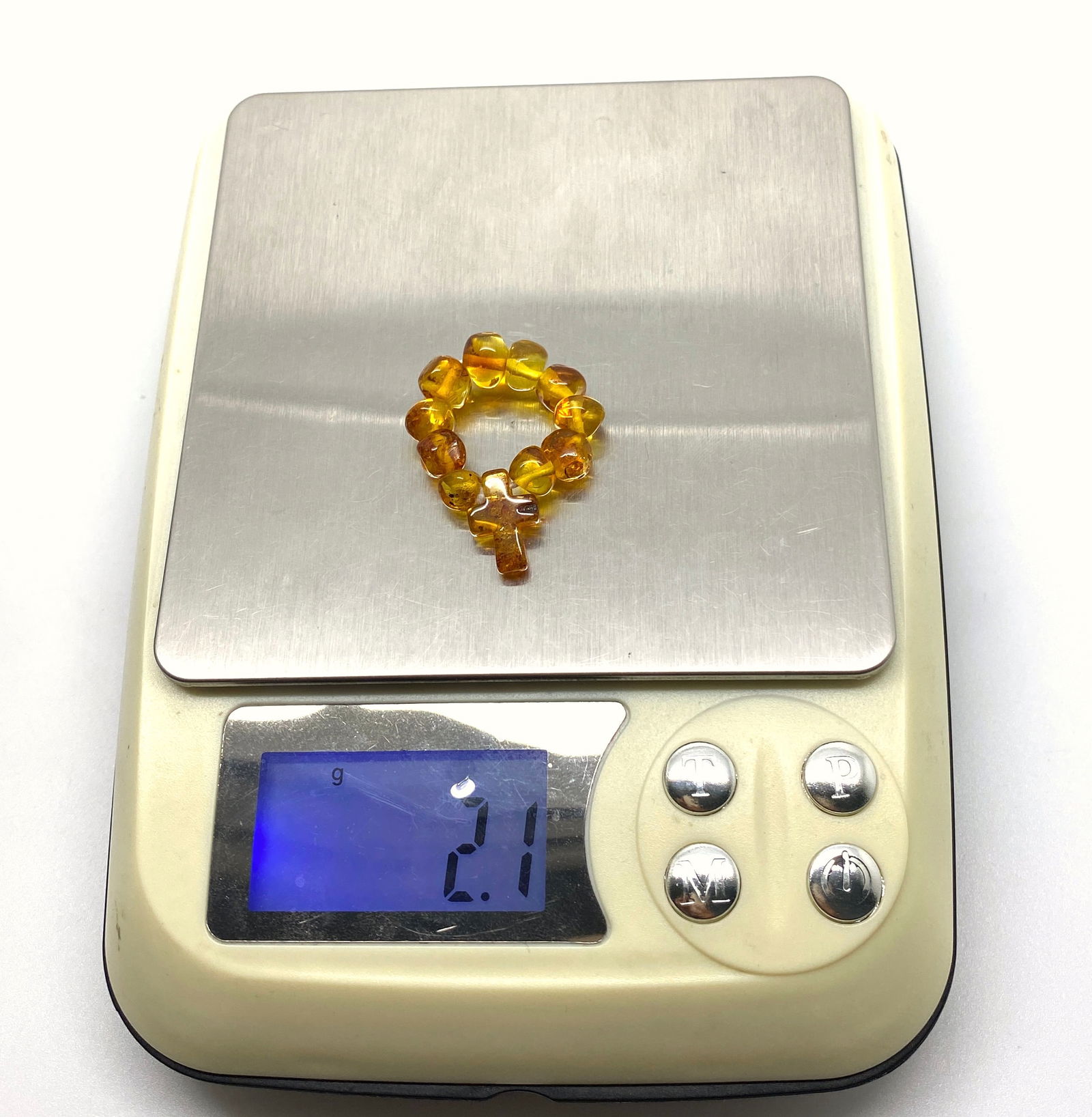 Astonishing Vintage Amber Ring - 6