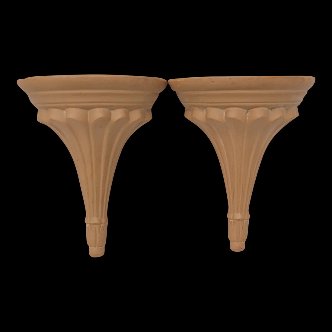 1980s Pair Vintage Clay Wall Sconces Display Shelf Pottery or Terra Cotta: Pair Vintage Clay Wall Sconces Display Shelf Pottery or Terra Cotta In good condition with some wear and scratches, may … Read more Pair Vintage Clay Wall Sconces Display Shelf Pottery or Terra