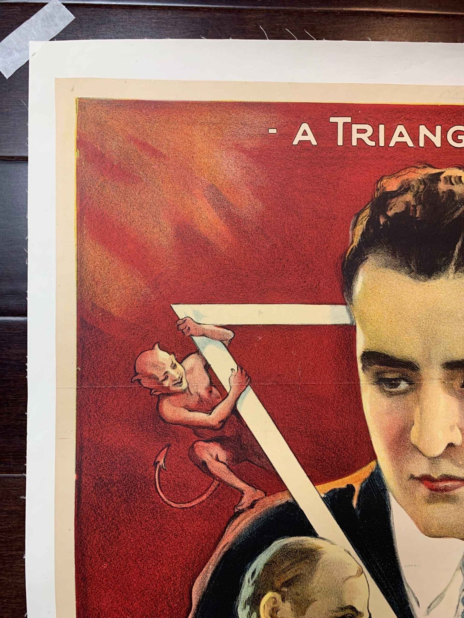 The Lone Chance - John Gilbert (1924) 27.5x40 US One Sheet Silent Movie Poster LB - 4