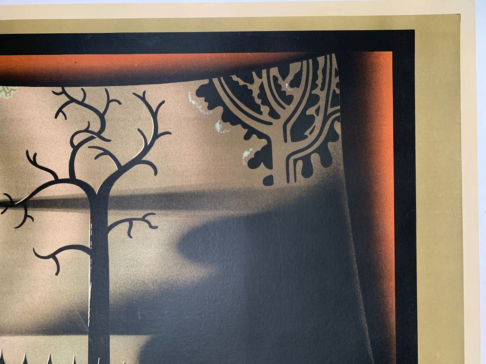 Winter Shell - Art by Edgar Ainsworth (1933) 30.5x45 UK Travel Poster LB - 2