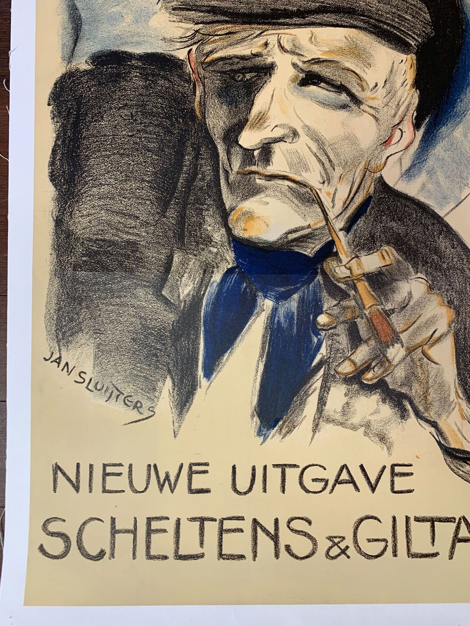 De Jordaan - Art by Jan Sluijters (1922) 37x47 Dutch Movie Poster LB - 5