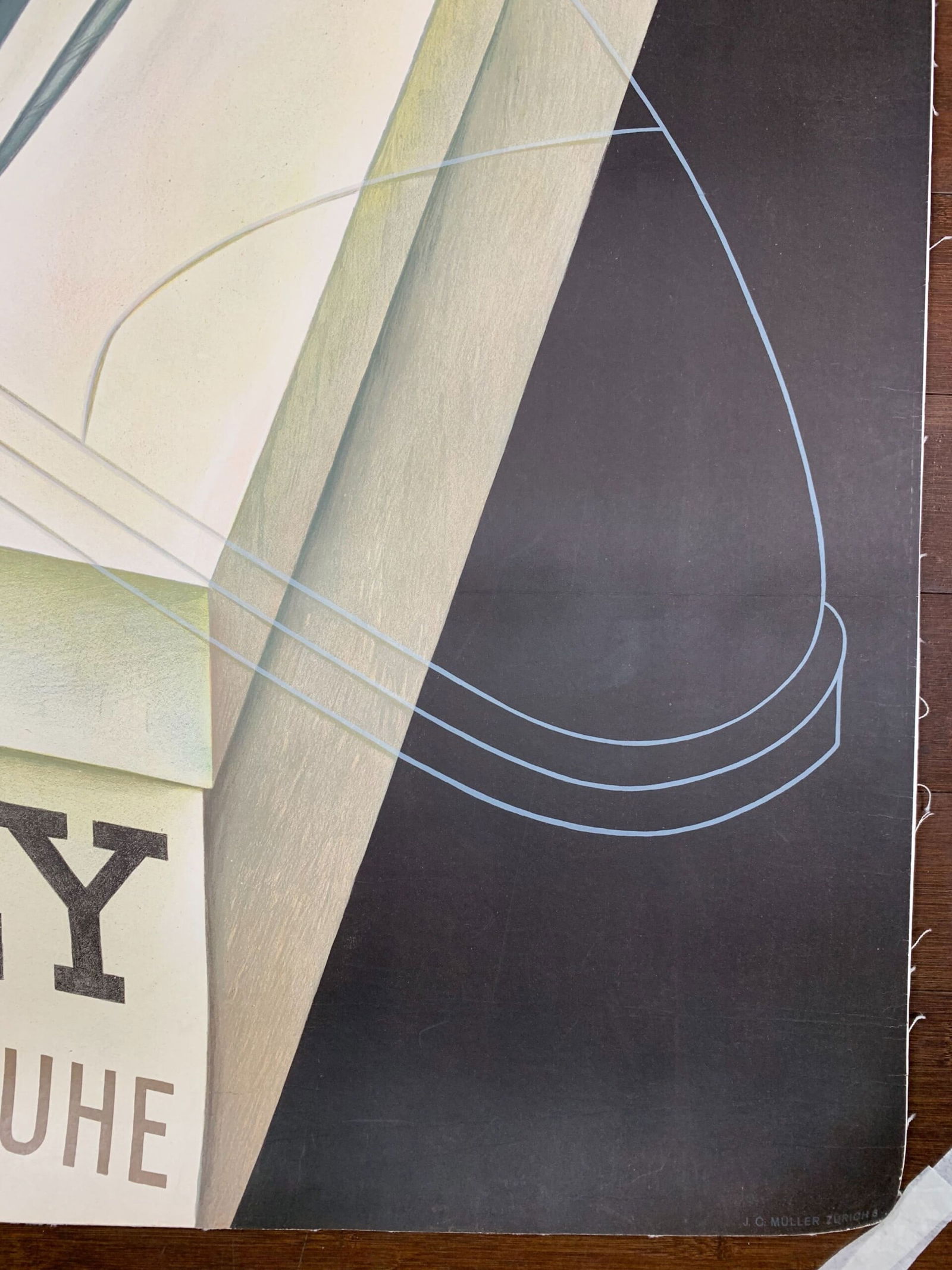 Bally Herrenschuhe - Art Barberis (1938) 39x50 German Advertising Poster LB - 4