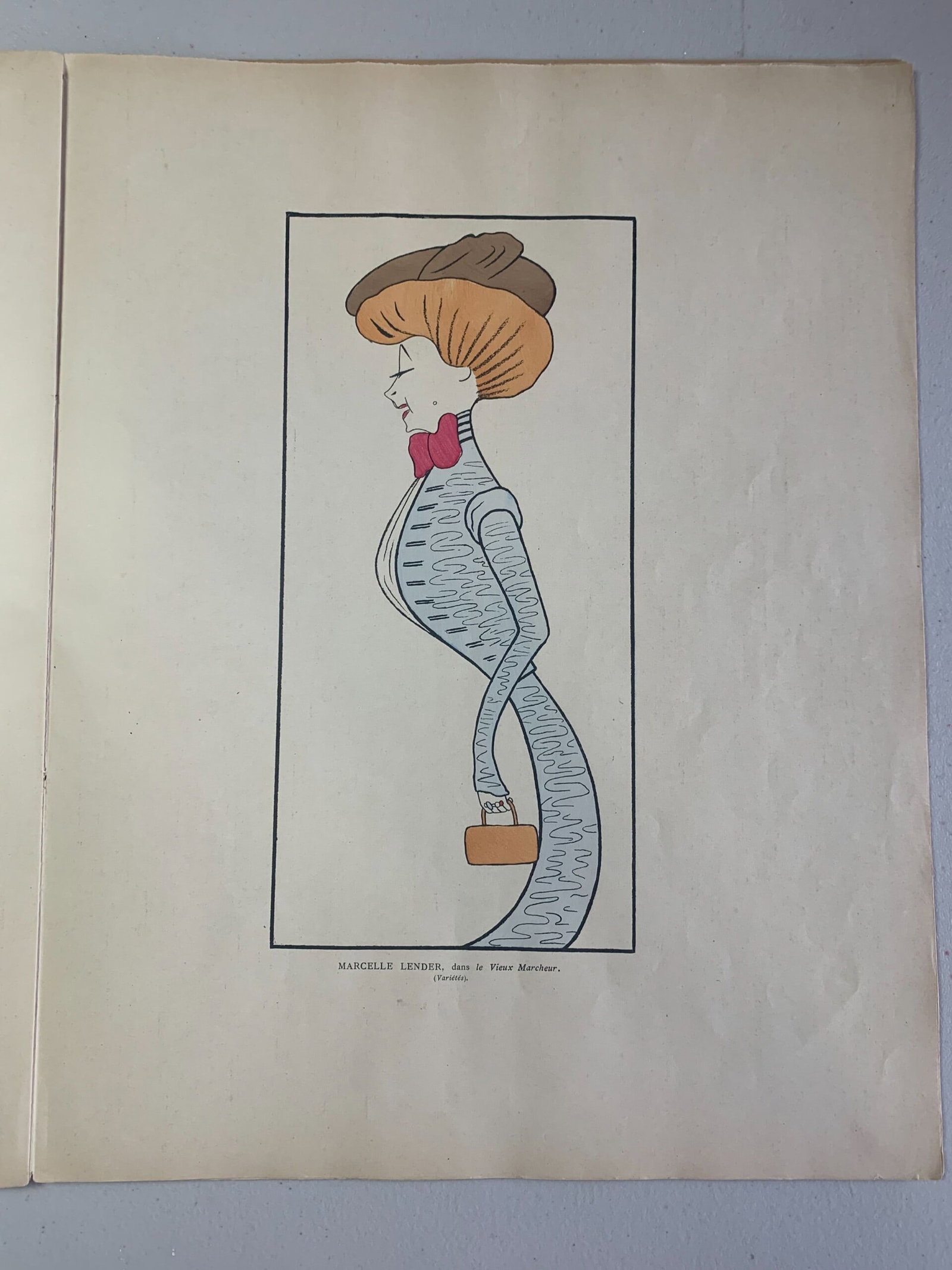 Nos Actrices Pas Cappiello (1899) 18x14 French Hardcover. First Edition. - 14