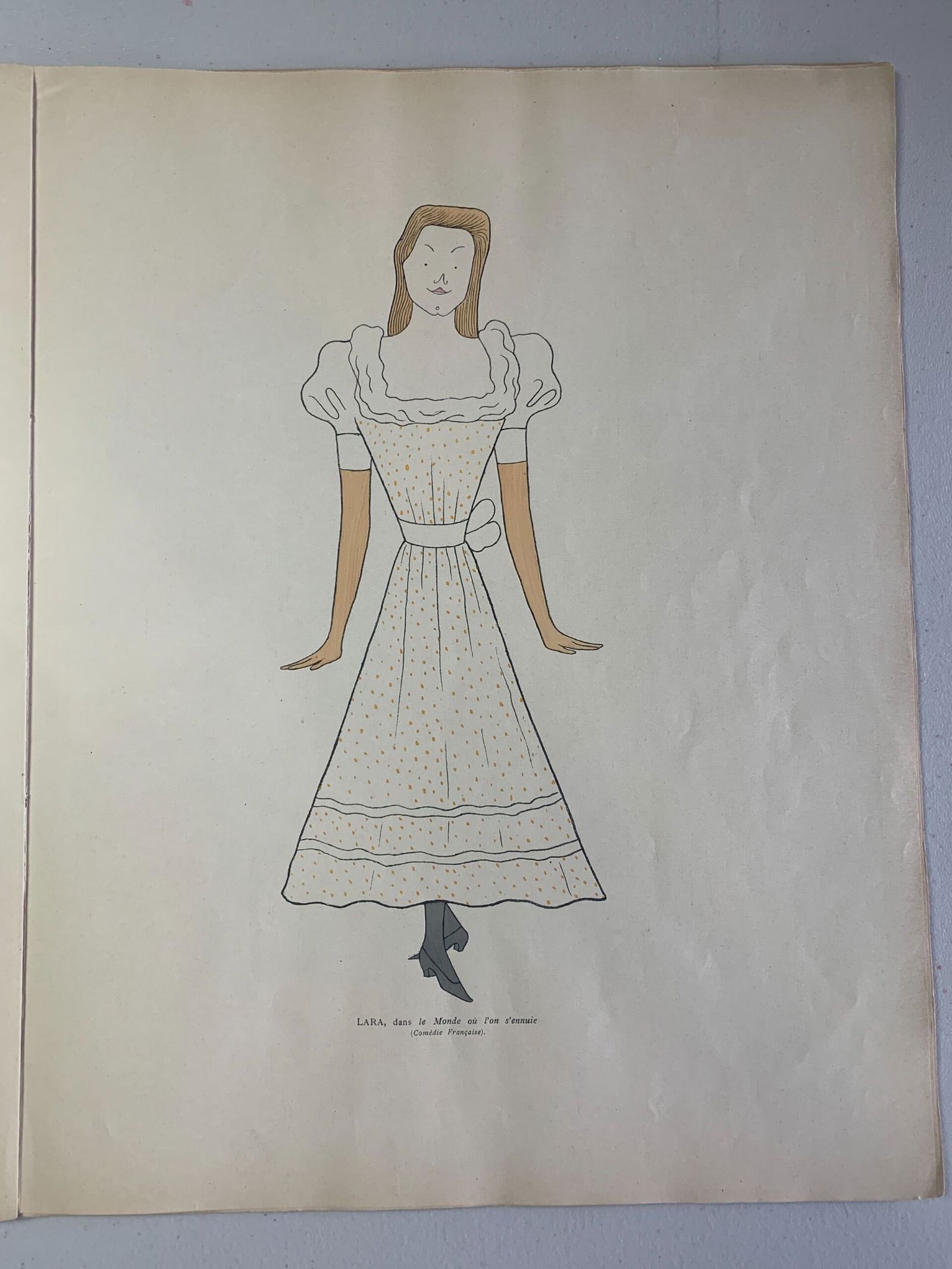 Nos Actrices Pas Cappiello (1899) 18x14 French Hardcover. First Edition. - 6