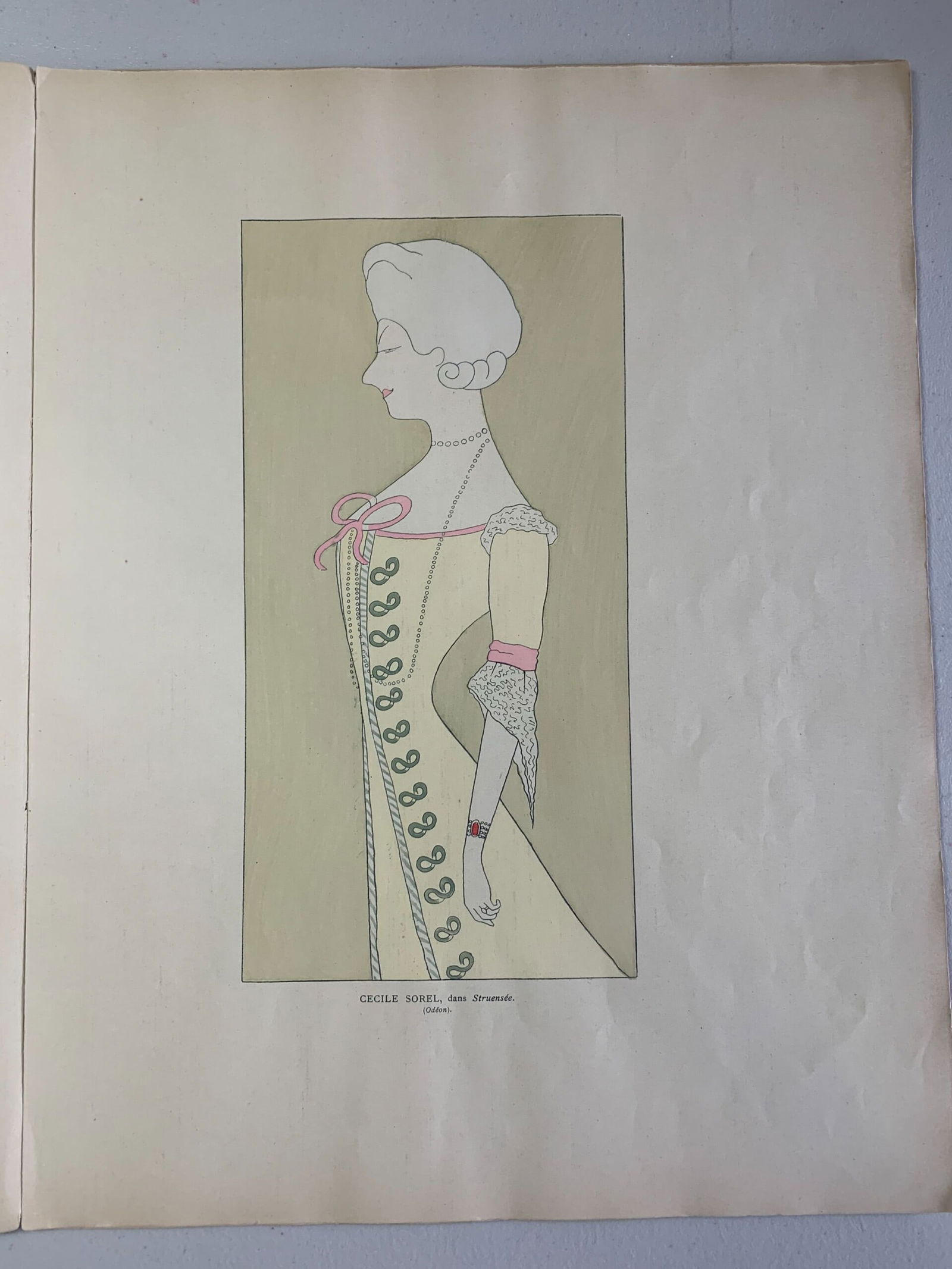 Nos Actrices Pas Cappiello (1899) 18x14 French Hardcover. First Edition. - 8