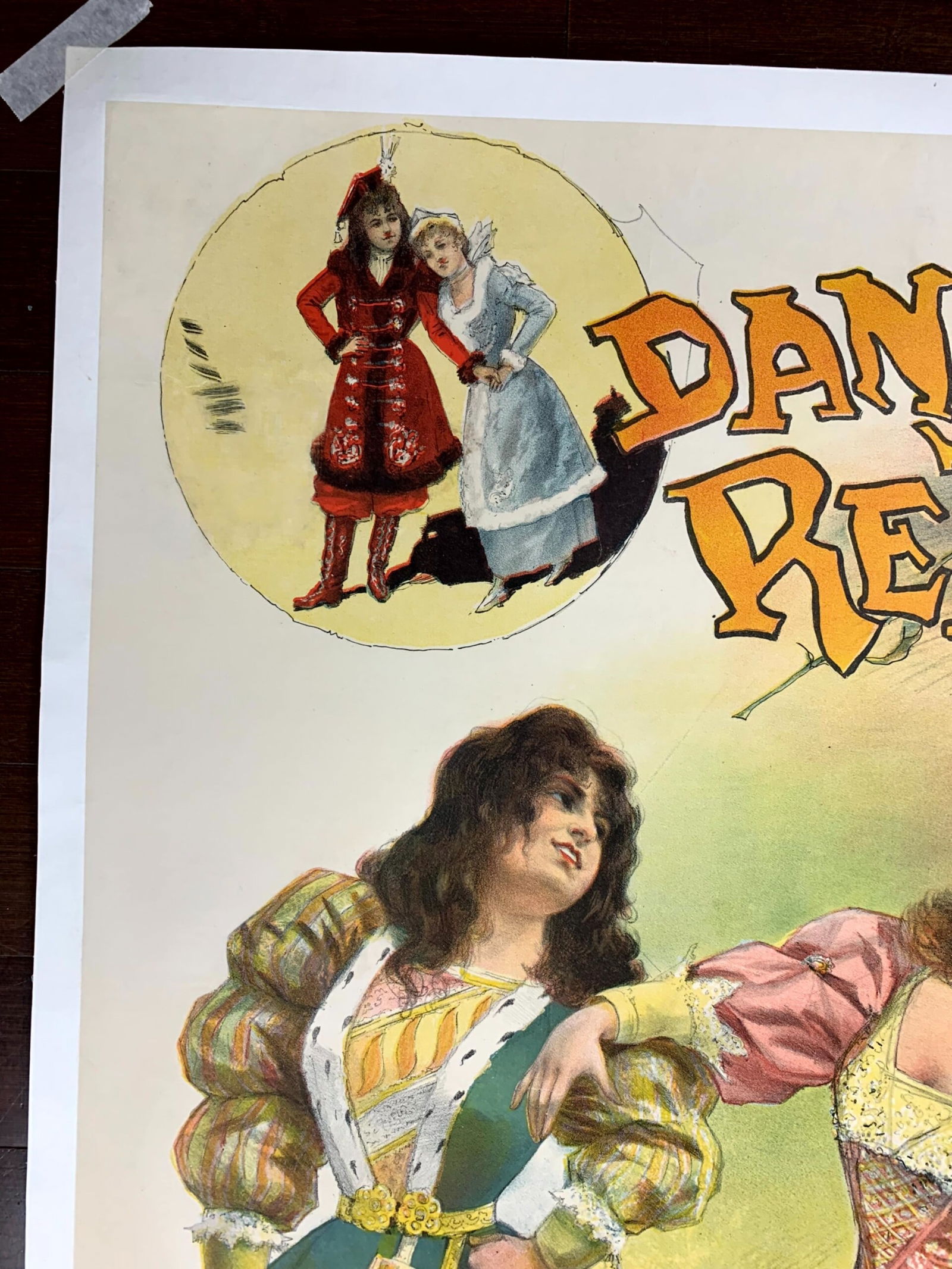 Danses Renaissance - Art By Pal (1894) 31.5x46.5 French Theater Poster LB - 3