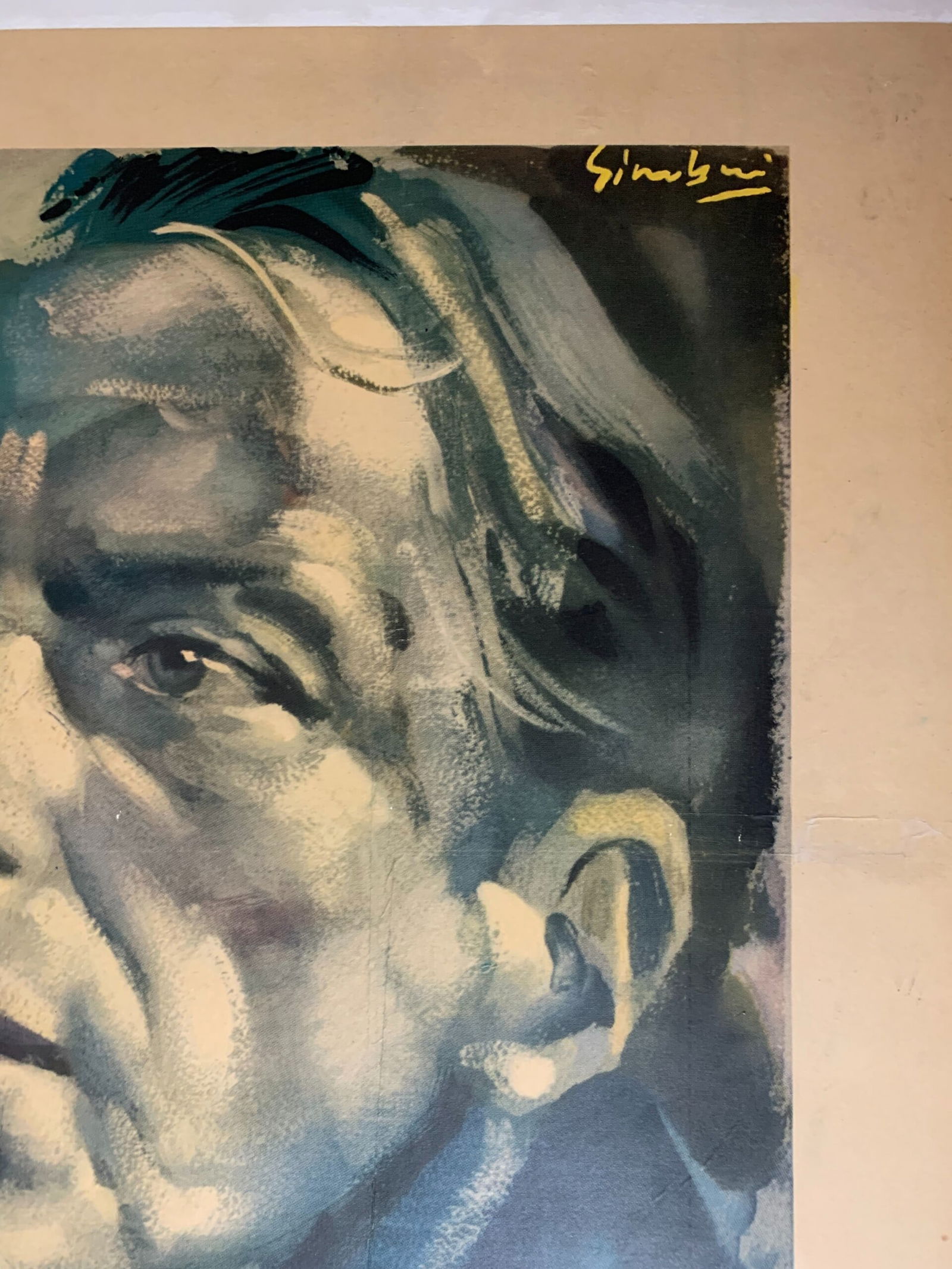 From Here to Eternity - Art by Simeoni (1953) 55x79 Italian Movie Poster LB - 4